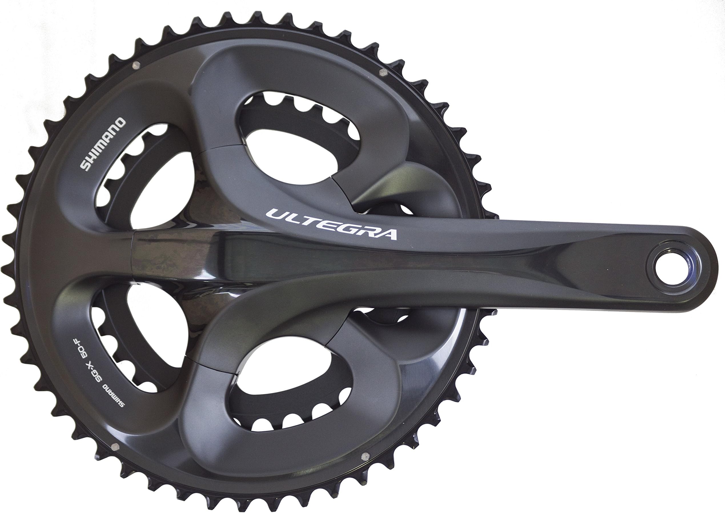 Shimano Ultegra FC-6750 10-Speed Road Bicycle Compact Double Crank Set (50/34, 170mm)