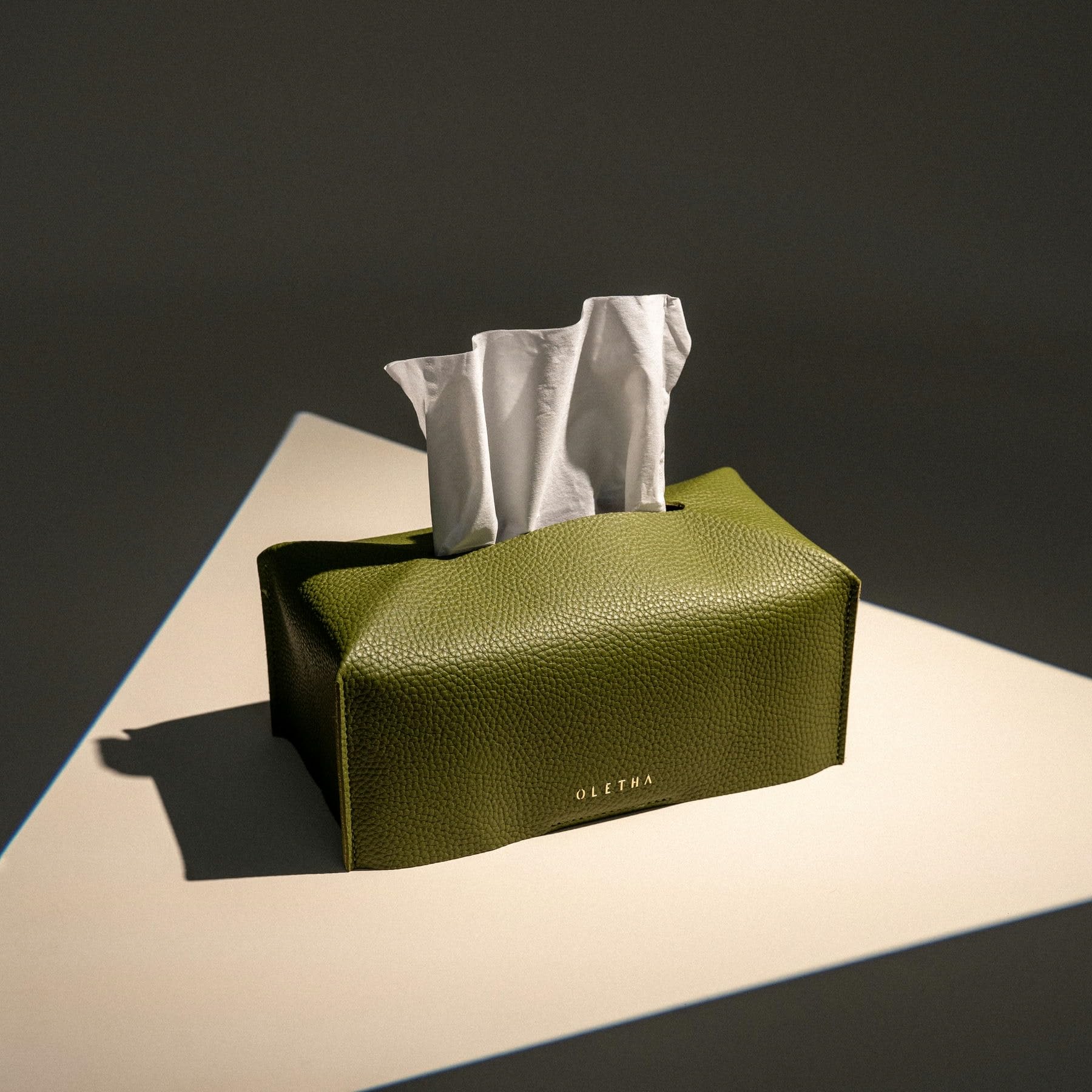 Snapklik.com : OLETHA Aesthetic Rectangle Tissue Box Cover