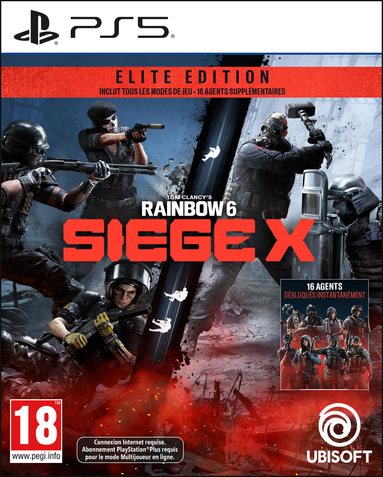 RAINBOW SIX SIEGE X ELITE EDITION FRA PS5