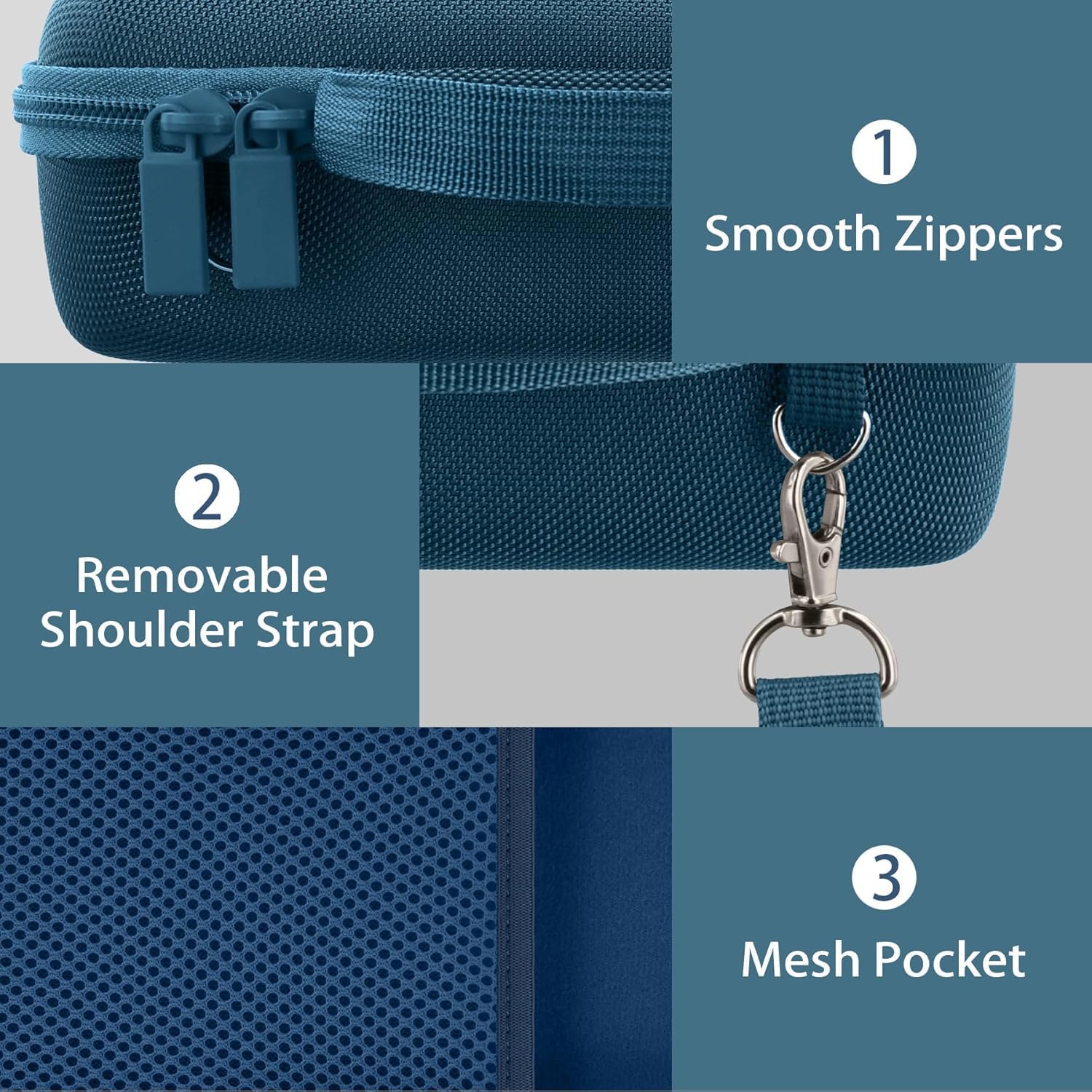 co2CREA Dur Étui de Voyage Rigide Housse Cas pour Bose SoundLink Flex (2nd Gen)/Flex Bluetooth Speaker(boîte Seule,Case Only)