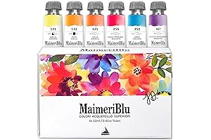MaimeriBlu, Jenna Rainey Watercolor Supplies, Jeannie Dickson Artist Set