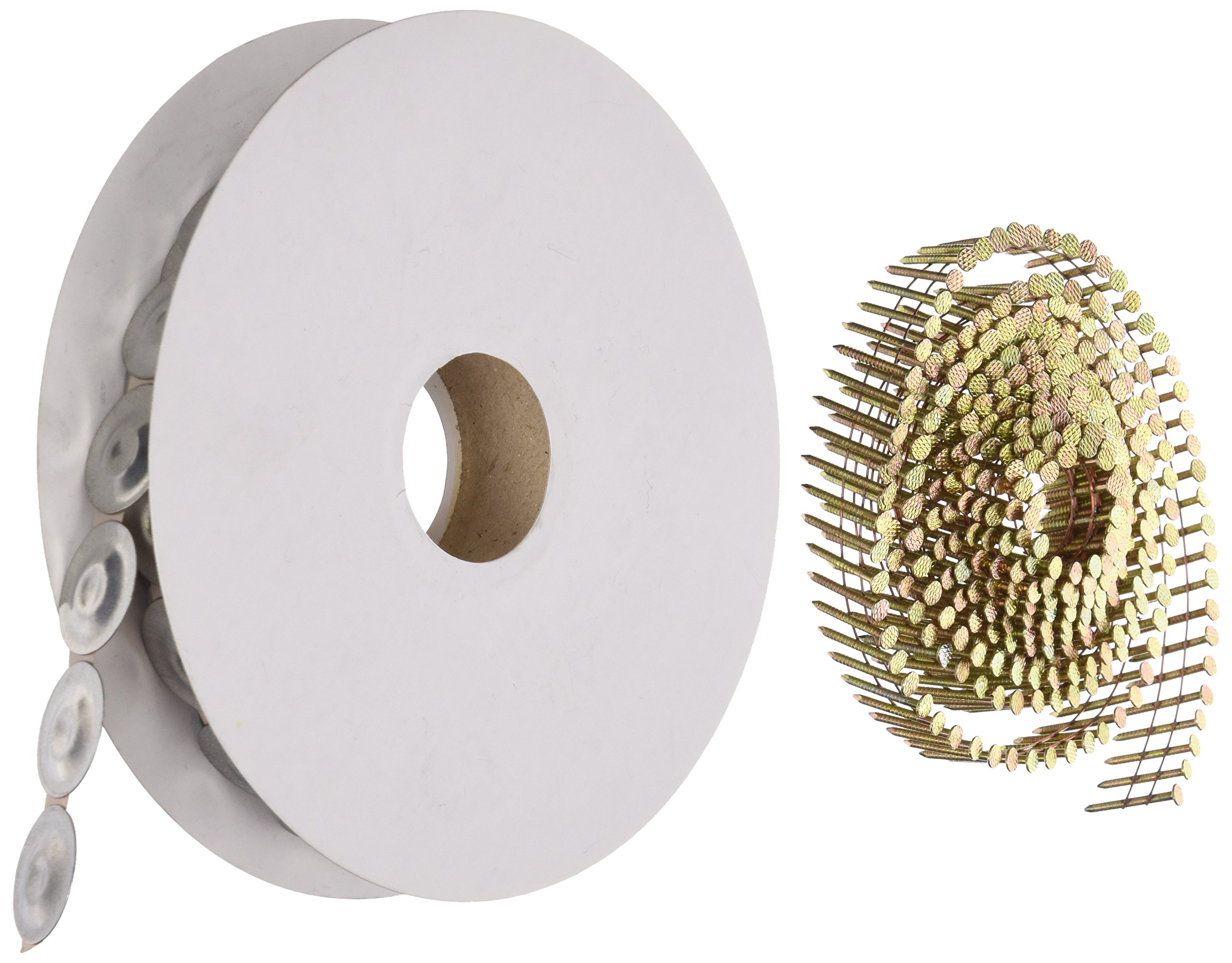 2–1/2 In. X 0.131 En. Complète De Boulon Bague Tige Hot-dipped Cadrage De Bobine De Fil De Fer Galvanisé Ongles (4,000-pack