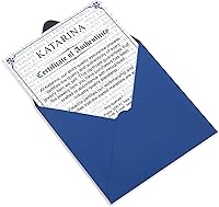 Vista 4 de KATARINA Collar con colgante de palmera de diamantes con luna creciente en oro o plata (15 cttw, G-H, I2-I3)