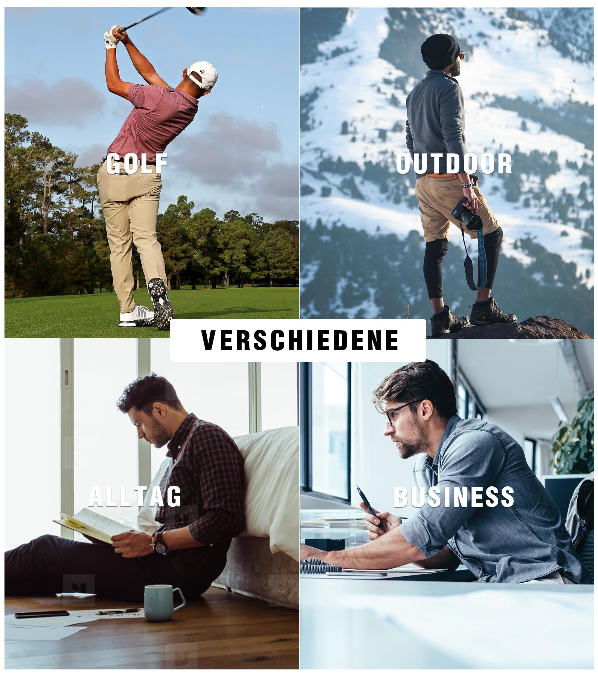 Cavva Polo de manga larga para hombre, transpirable, de secado rápido, camiseta funcional de manga larga, camiseta deportiva de tenis