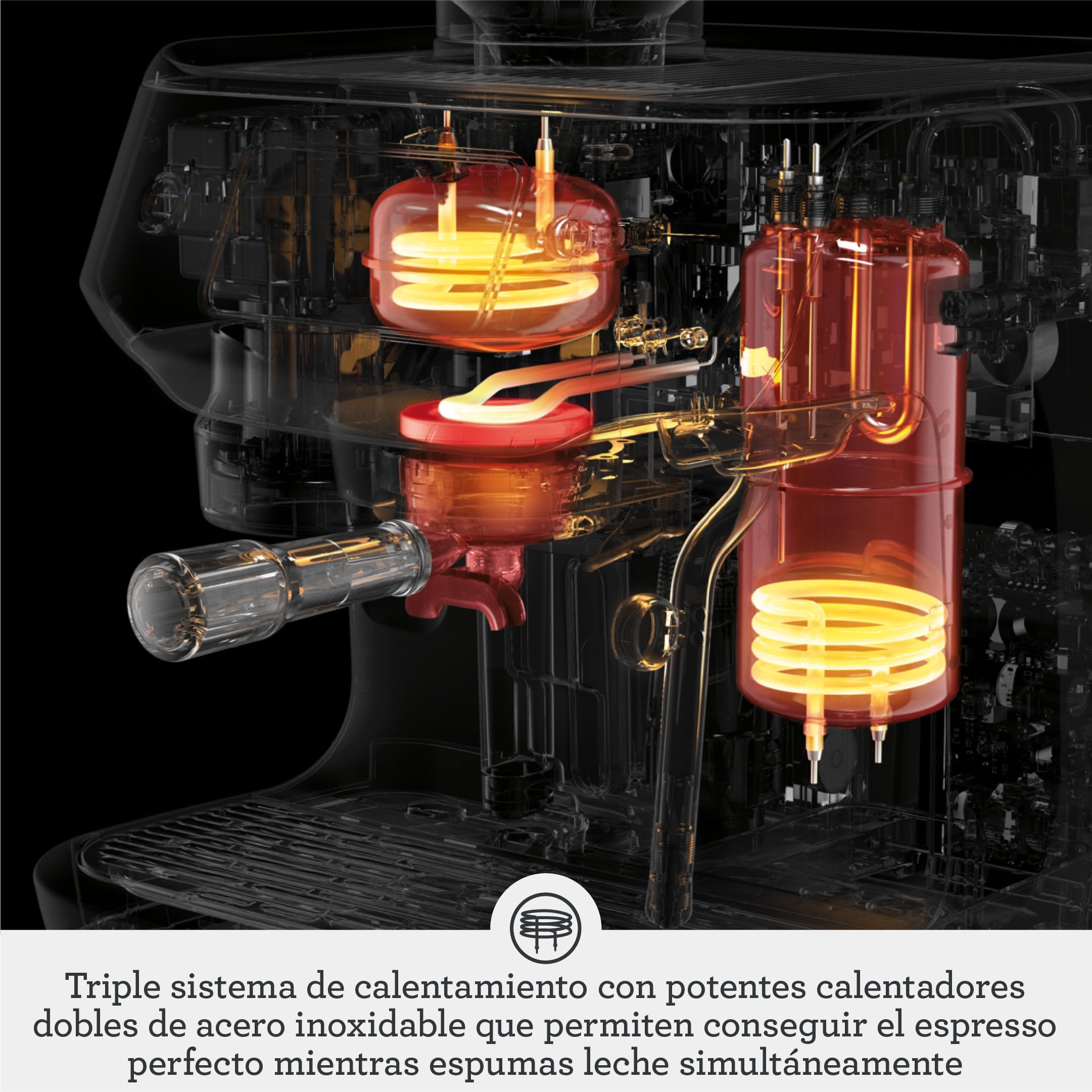 Sage Oracle Dual Boiler, Cafetera Superautomática, Trufa Negra | 16 Recetas Preestablecidas incl. Espresso, Cappuccino & Flat White, Vaporizador de Leche Manual & Automático