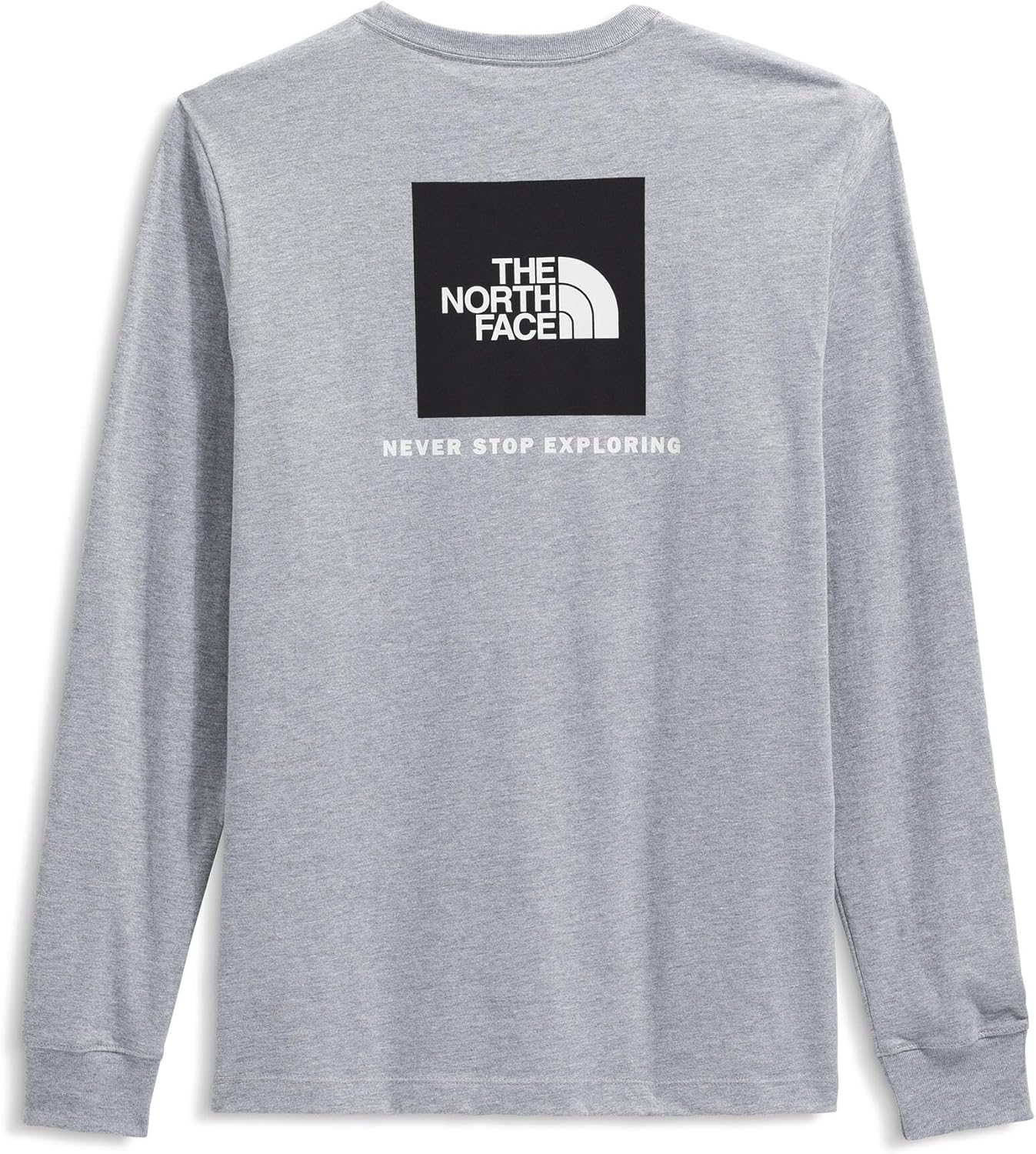 THE NORTH FACE Men's Core Box Long Sleeve NSE Tee | T-shirt With Ribbed Collar & Cuffs for Durability - Image 4