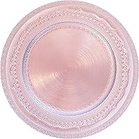 Vista 9 de 6 piezas de platos de carga Reef, platos de carga para cena de plástico redondos, dorados