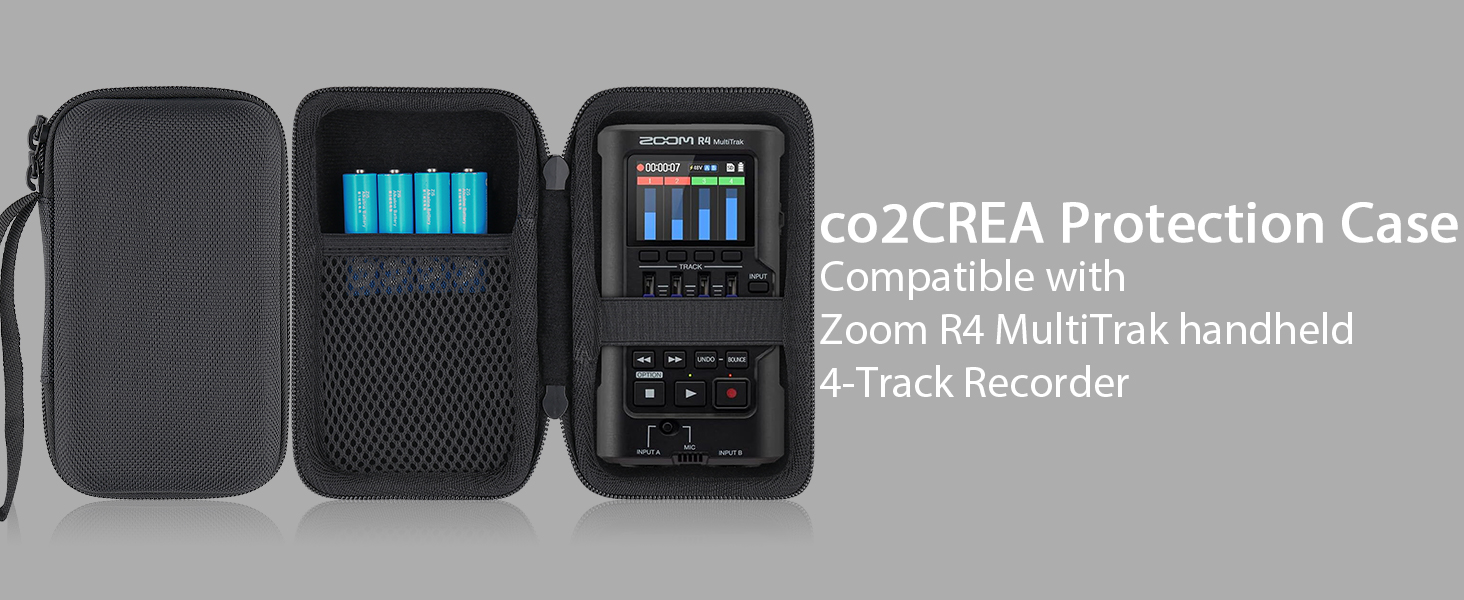 Amazon.co.jp: Storage Case for Zoom R4 Multitrak 32-bit Floating