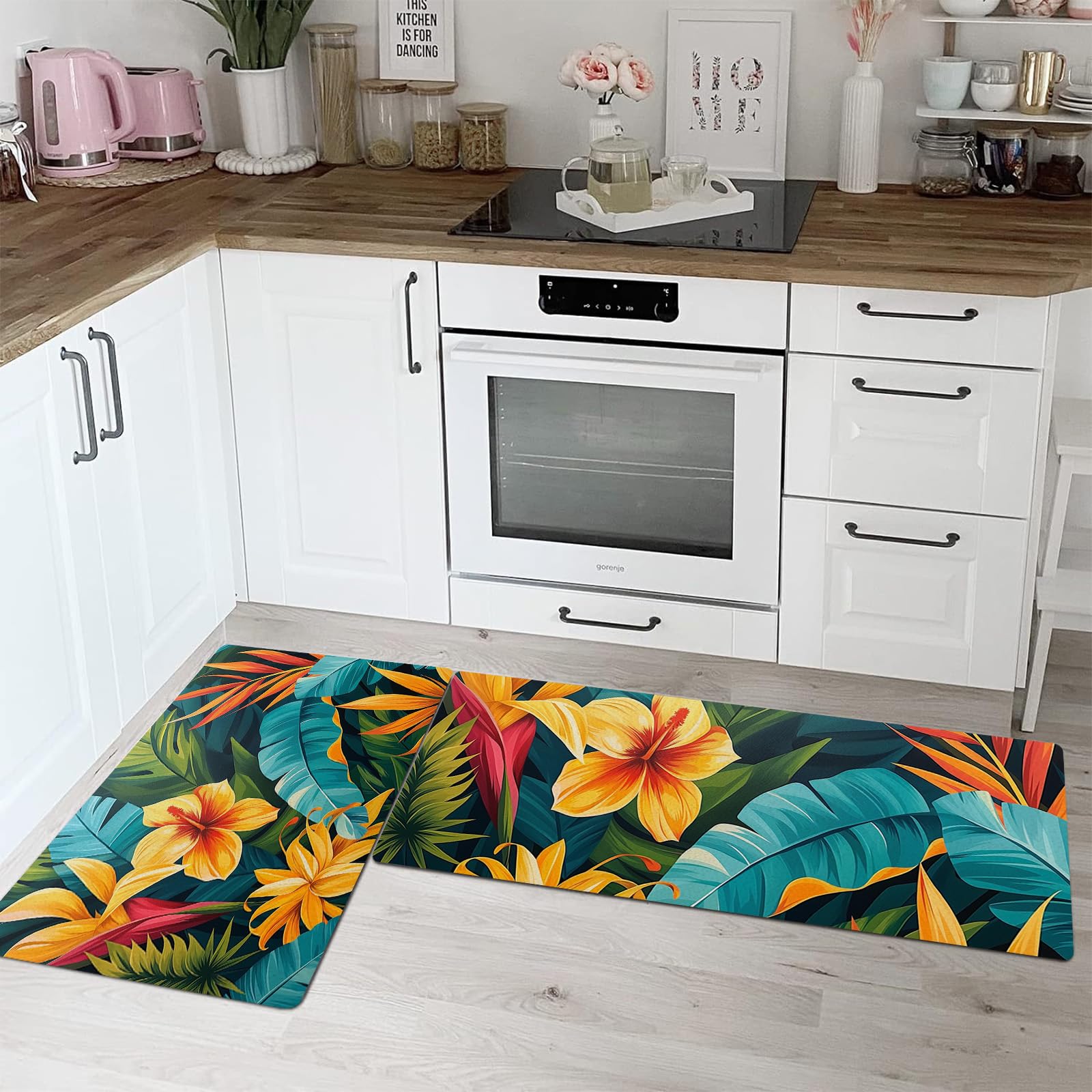 Tapis de cuisine antidérapant lavable : protégez vos sols des taches de graisse