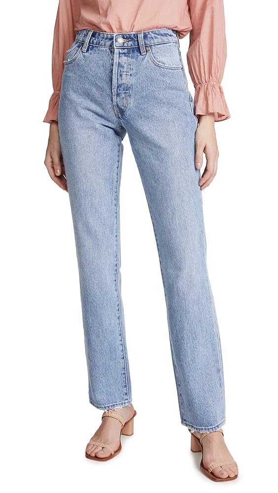 パンツ ROLLA'S CLASIIC STRAIGHT-90's BLUE Rollas Classic Straight Jeans 90's Blue 12893 - Free