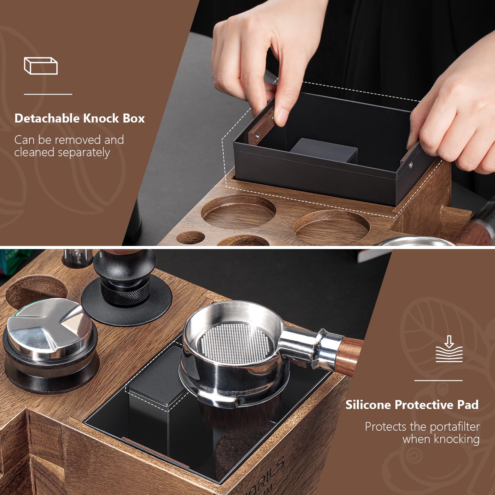 Bezzera Tamper Station Wood Tamper kopen