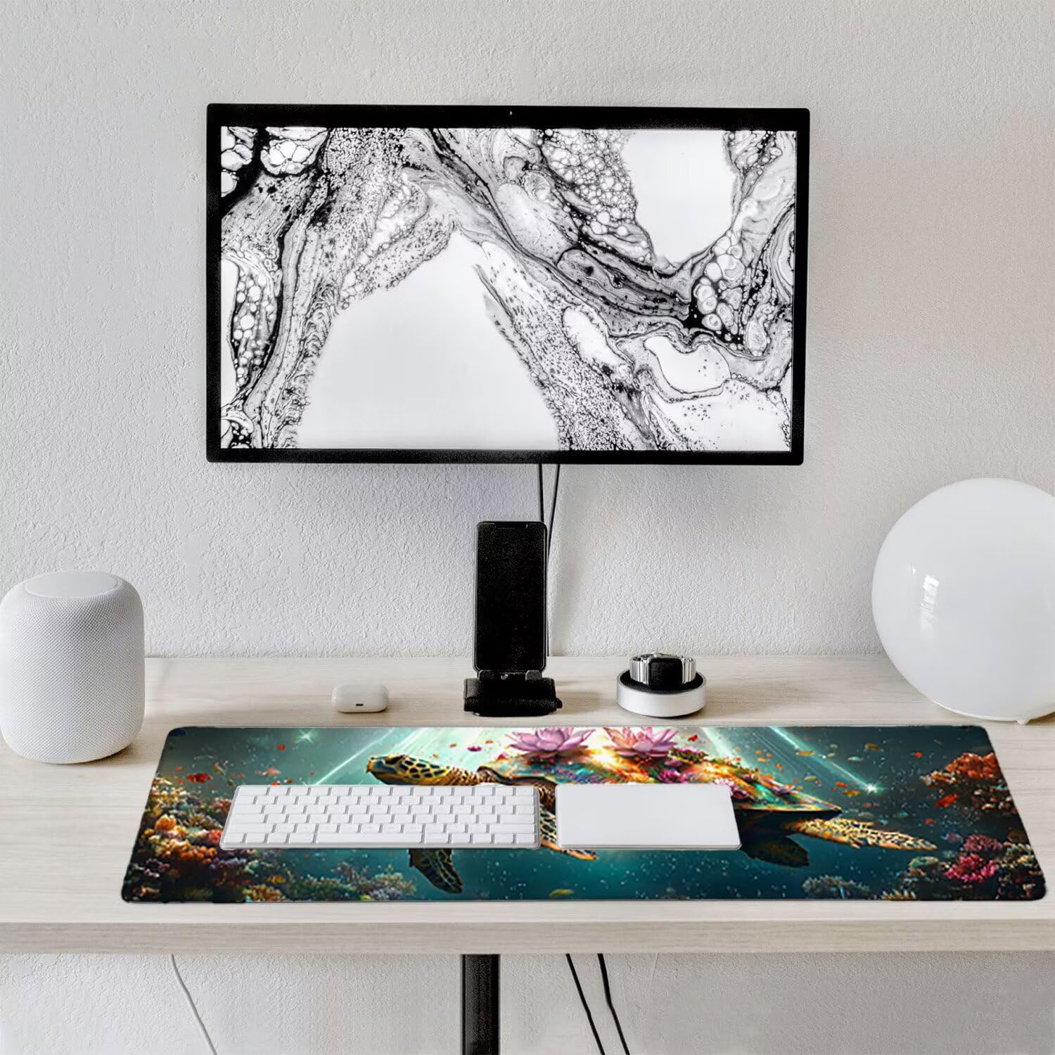 Podkładka pod mysz do gier, 1400 x 600 mm XXL Podkładka pod mysz do gier, duża, antypoślizgowa, wodoodporna, iExtended długa podkładka pod mysz do klawiatury XXL, akcesoria biurowe, do gier, komputera