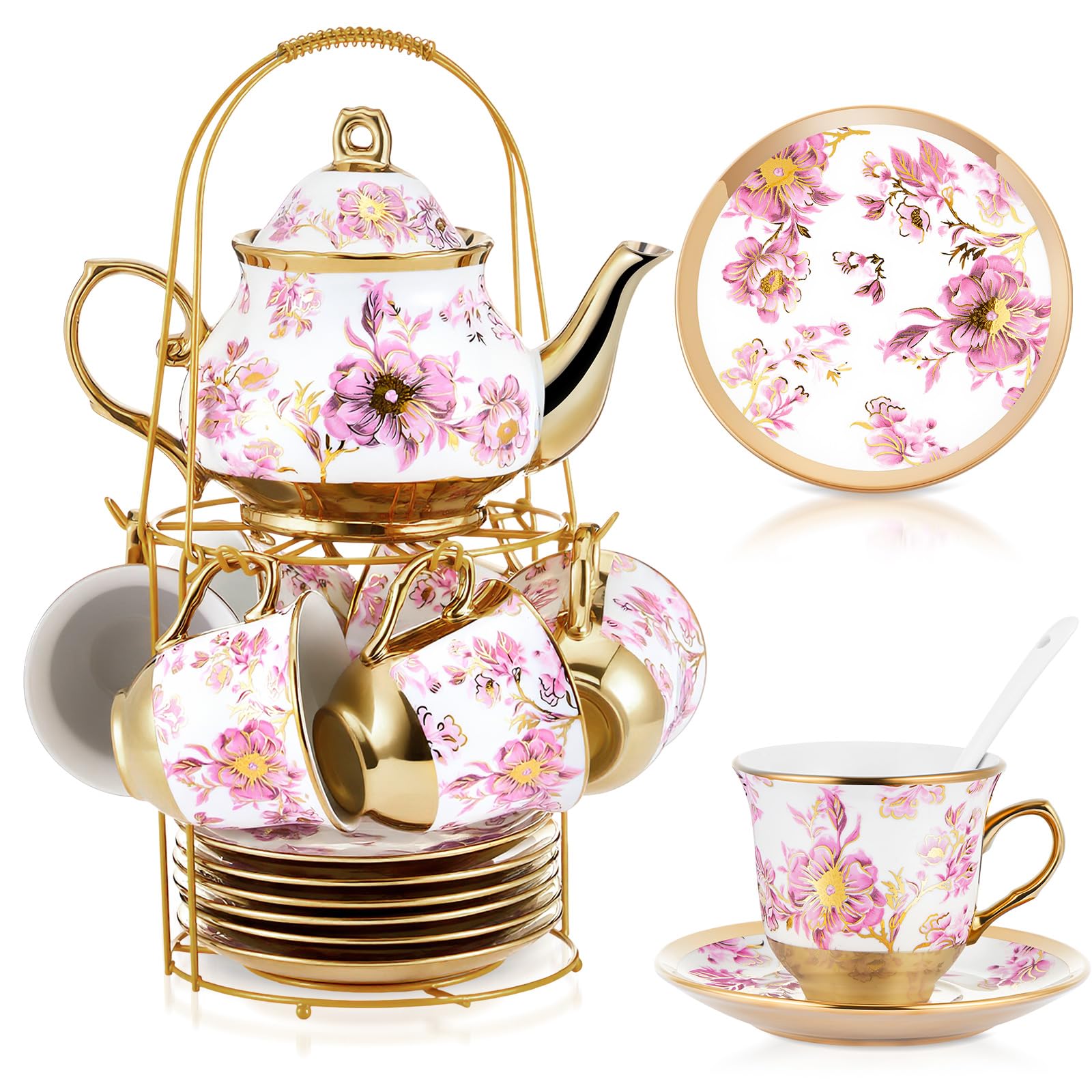 Photo 1 of Zhehao 20 Pcs Porcelain Tea Set