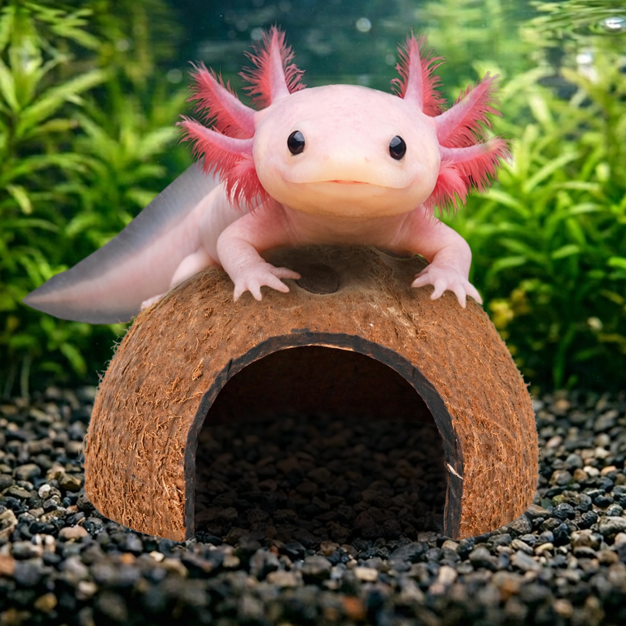 JOR Axolotl Cave - habitat decor | Mubboo