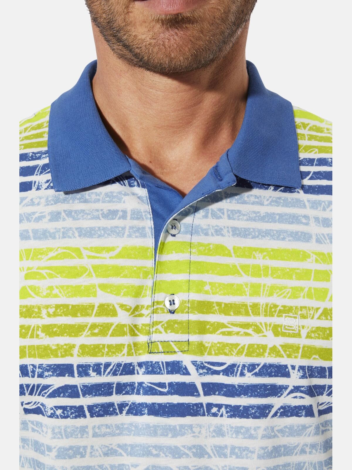 BABISTA Herren Poloshirt Aranor | gestreift, mit Polo-Kragen, Männer Freizeit-Shirt mit Streifen, 100% Baumwolle, große Größen bis Gr. 5XL