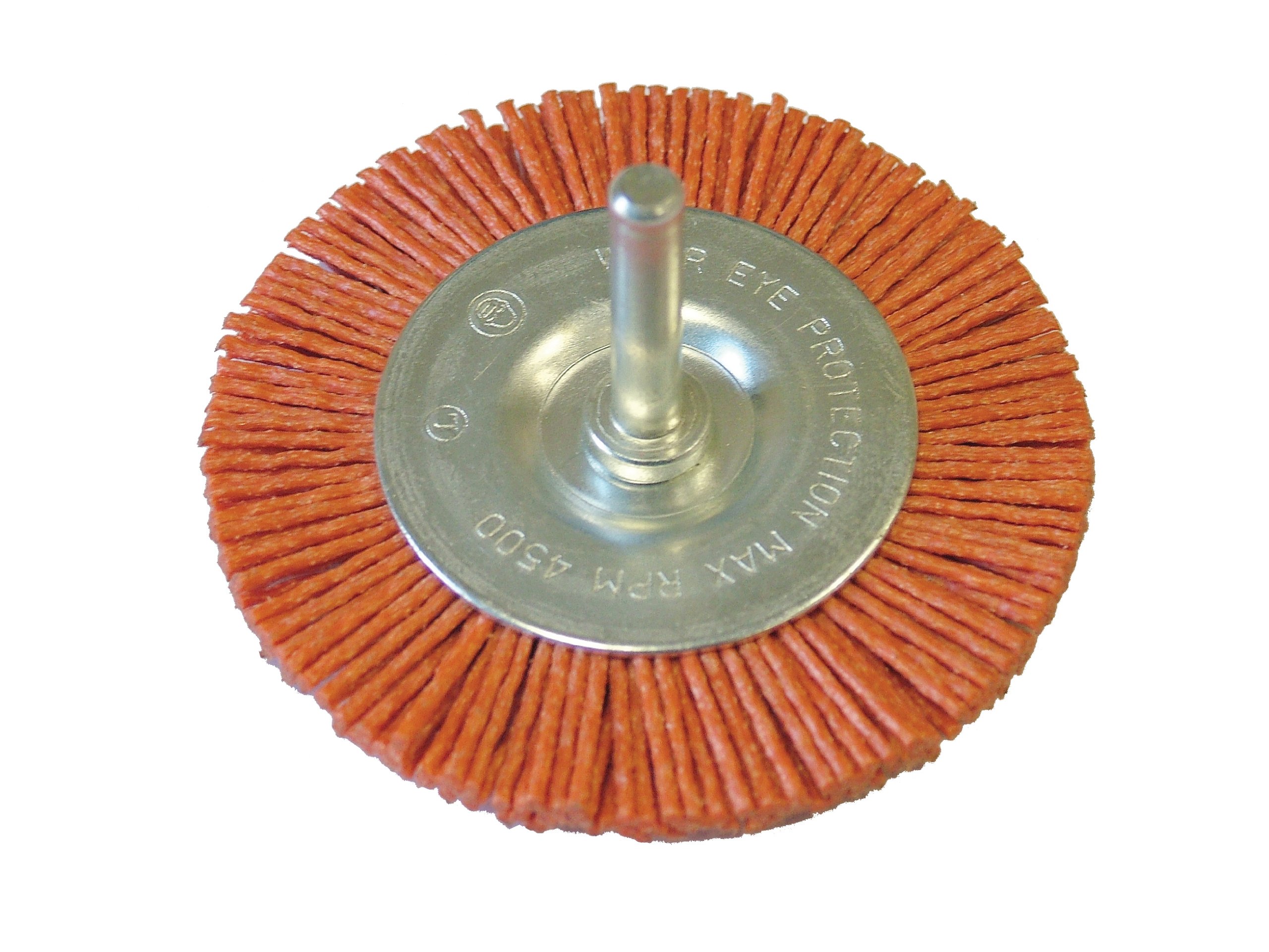 Brosse circulaire nylon anti rayure Faithfull 75x6 mm