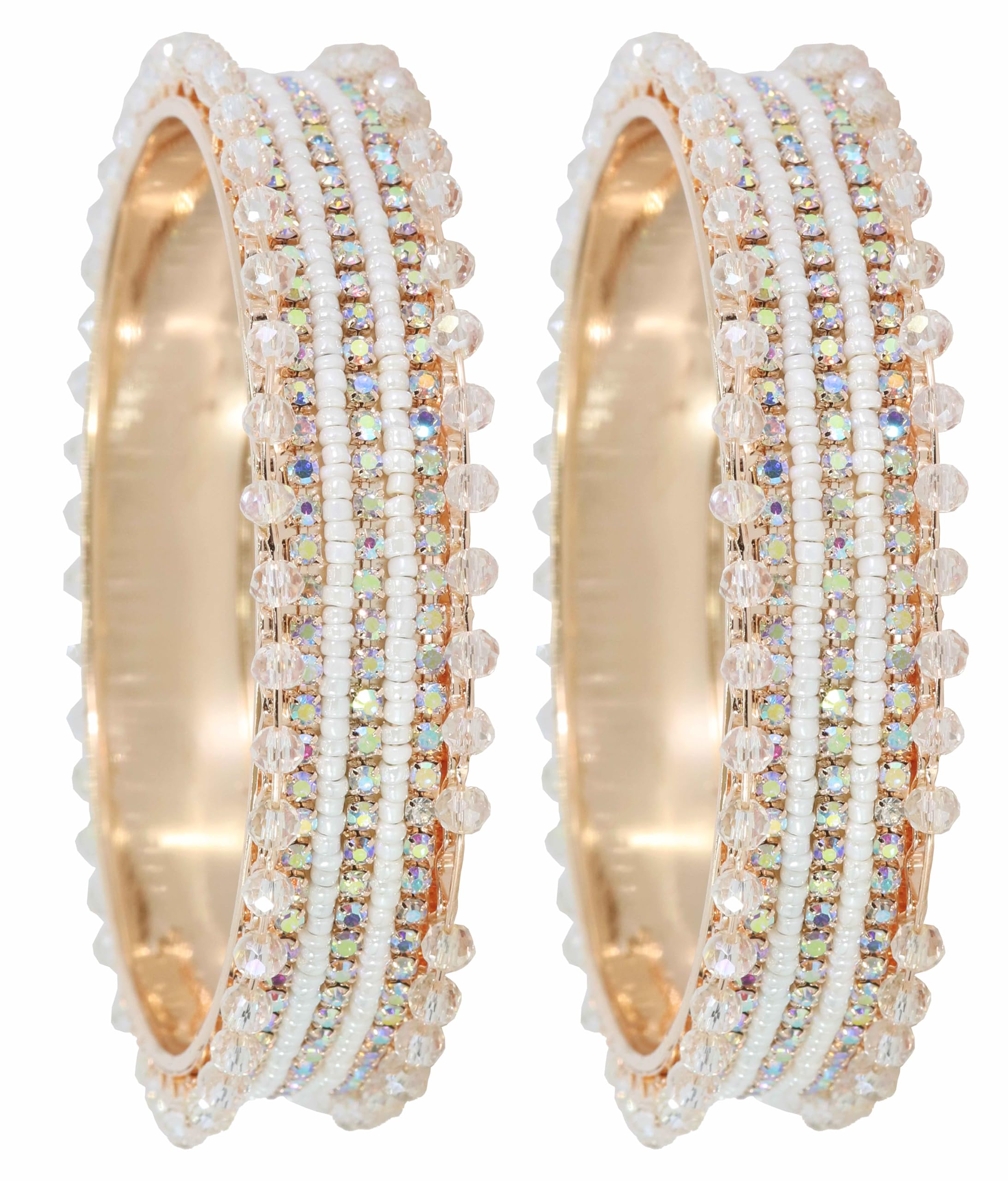 See full amazon price history chart for NMII Stylish Pearls & Zircon Diamond Stone Metal Bangles For Women and Girls | Fancy Womens Bangles Bracelet | Metallic Bangles kada | Trendy Bangles Fashion Jewellery- Set of 2,(MAH68-Cream-2.8) NMII Stylish Pearls & Zircon Diamond Stone Metal Bangles For Women and Girls | Fancy Womens Bangles Bracelet | Metallic Bangles kada | Trendy Bangles Fashion Jewellery- Set of 2,(MAH68-Cream-2.8) (B0CYPNMYTV) Amazon Price History, Amazon Price Tracker