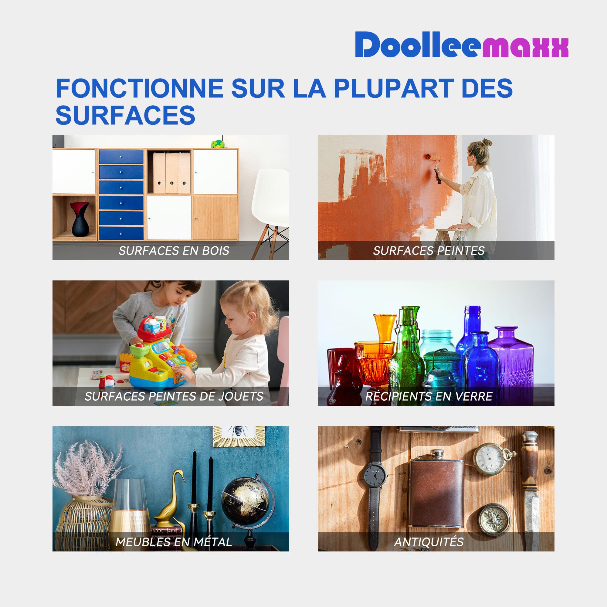 Kit de test pour peinture au plomb | Jusqu'à 4800 utilisations | Lumière UV visible