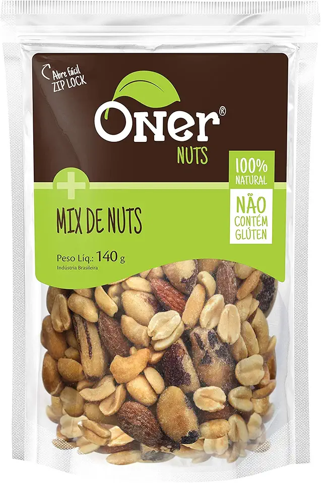 Mix de Nuts Oner 120G: Crocância e Nutrientes Essenciais