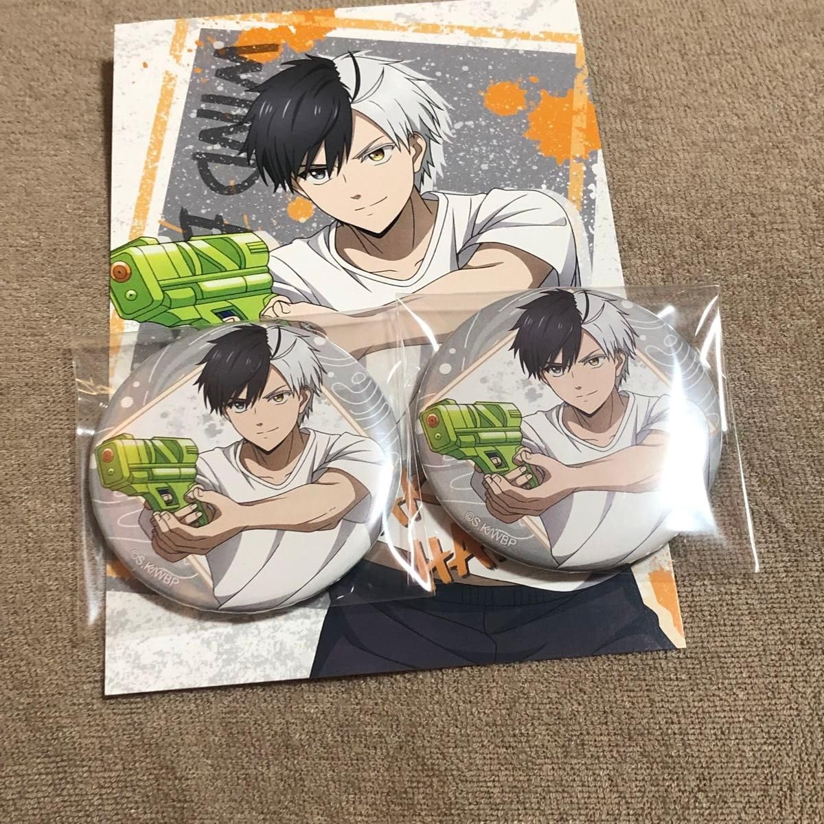 WIND BREAKER ウィンブレ theキャラ 缶バッジ 桜遥 WIND BREAKER ウィンブレ 桜遥 theキャラ ザッキャラ 缶バッジ