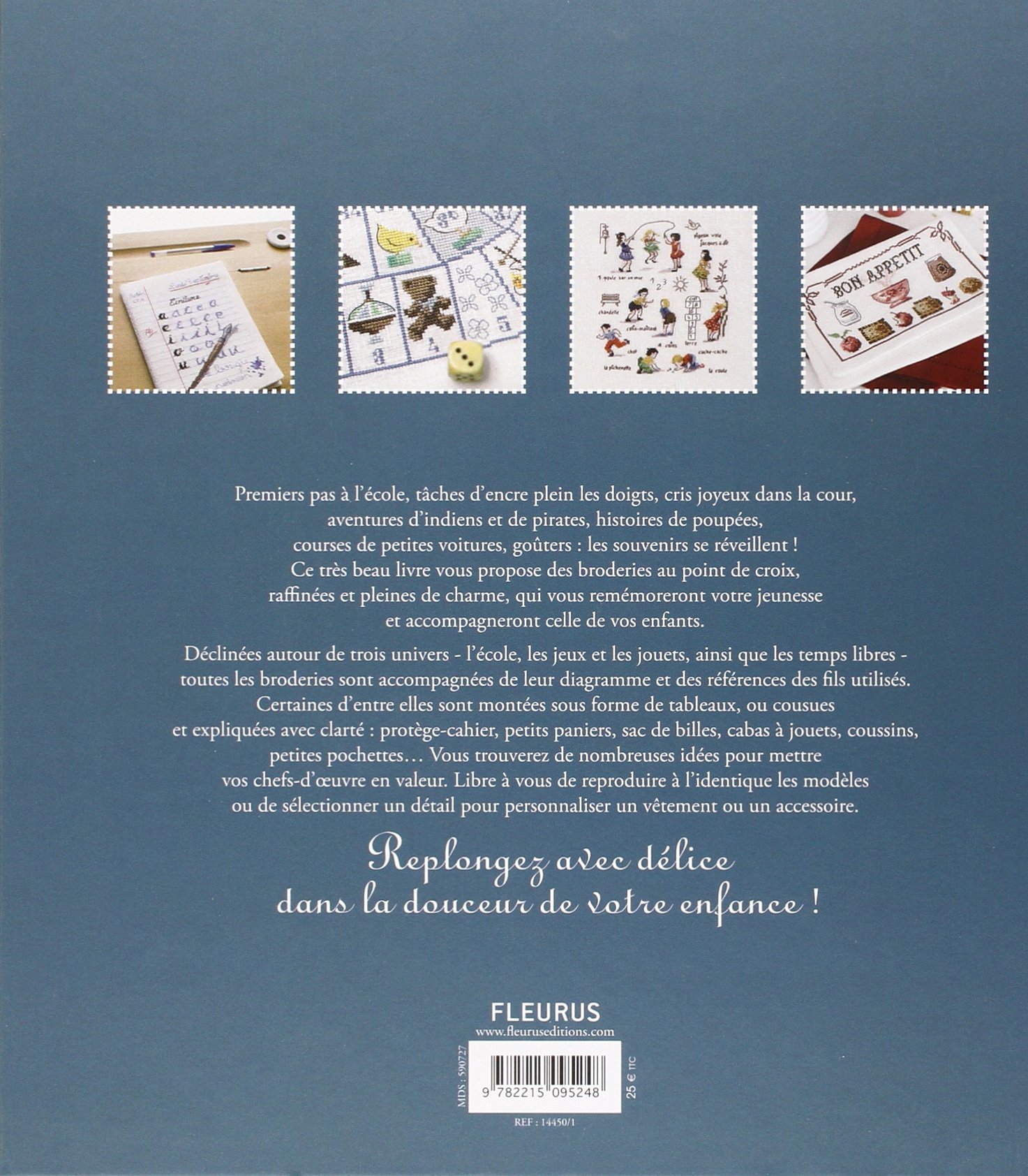 その他 Souvenirs Denfance au point de croix Amazon | FLEURUS 「Souvenirs Denfance au point de croix」 クロス