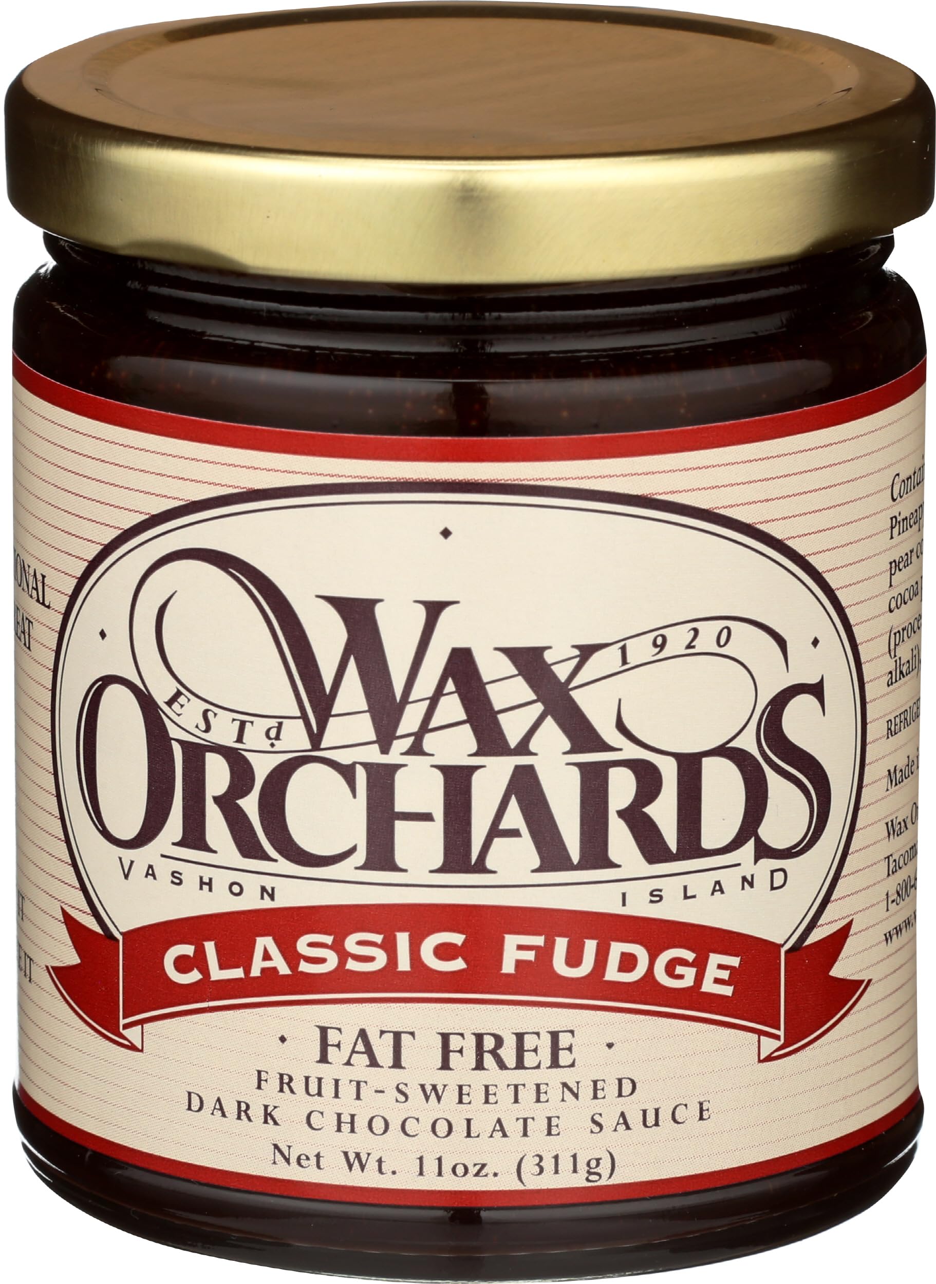 WAX ORCHARDS Classic Fudge, 11 OZ