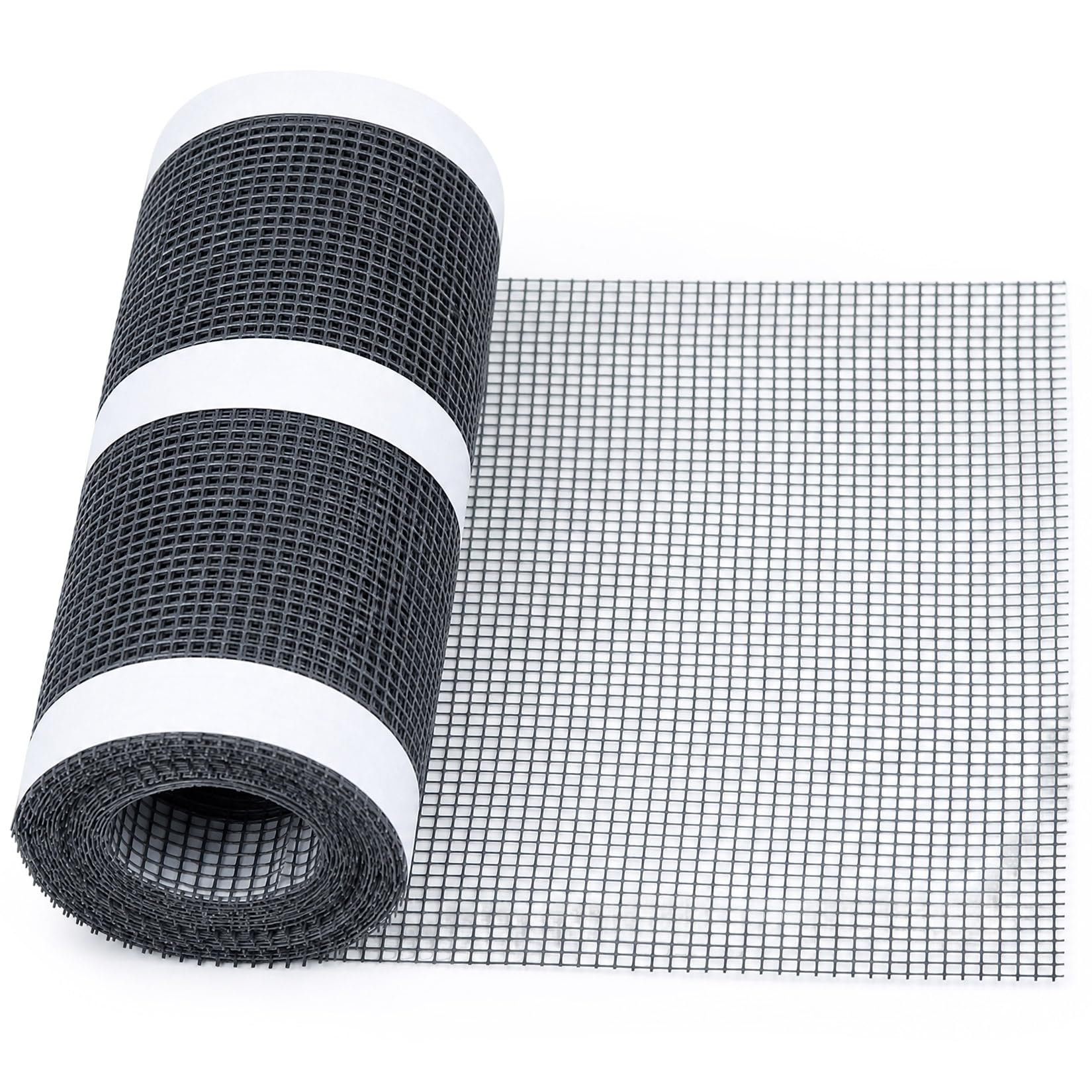 Nastro riparazione zanzariere 10cmx2m nero impermeabile | Nero autoadesivo impermeabile anti-UV per zanzariere finestre porte tende.
