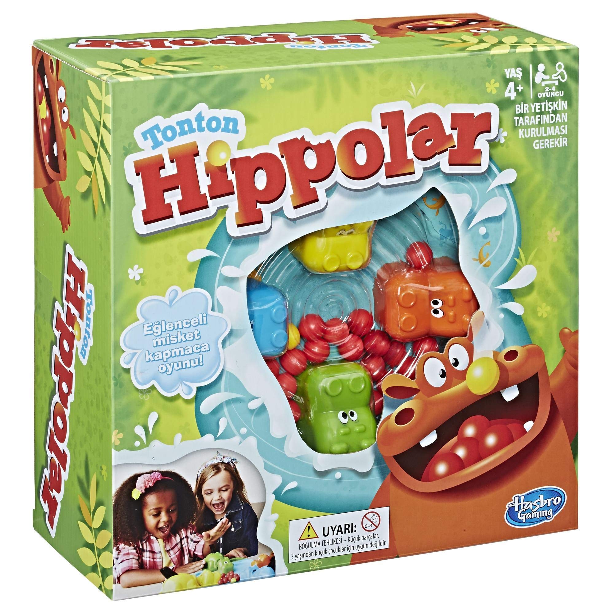 Hasbro Gaming, Tonton Hippolar, 98936, Çok Renkli : Hasbro: Amazon