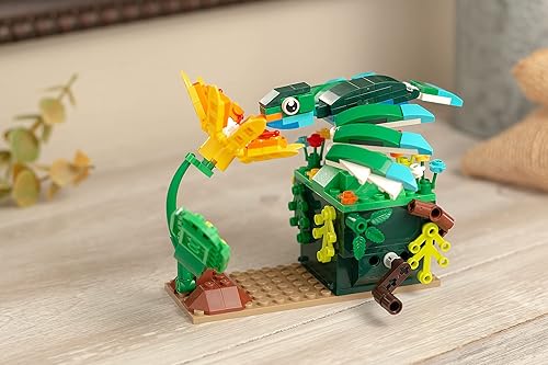 Miniatura 2 de Brick Loot Mini City Flower Shop - Juego de construcción de 226 piezas de arquitectura Street View para adultos y niños mayores de 6 años,