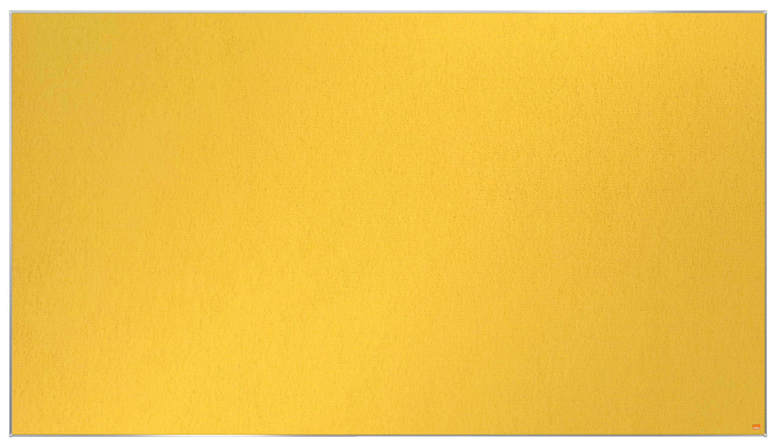 Nobo Impression Pro Widescreen Felt Notice Board 1880x1060mm Yellow
