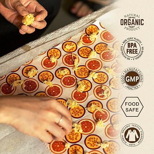 Miniatura 7 de Cera refrescante para envases de cera de abeja, envueltas de cera de abejas, con ingredientes orgánicos cera de abeja, resina de árbol y aceite de