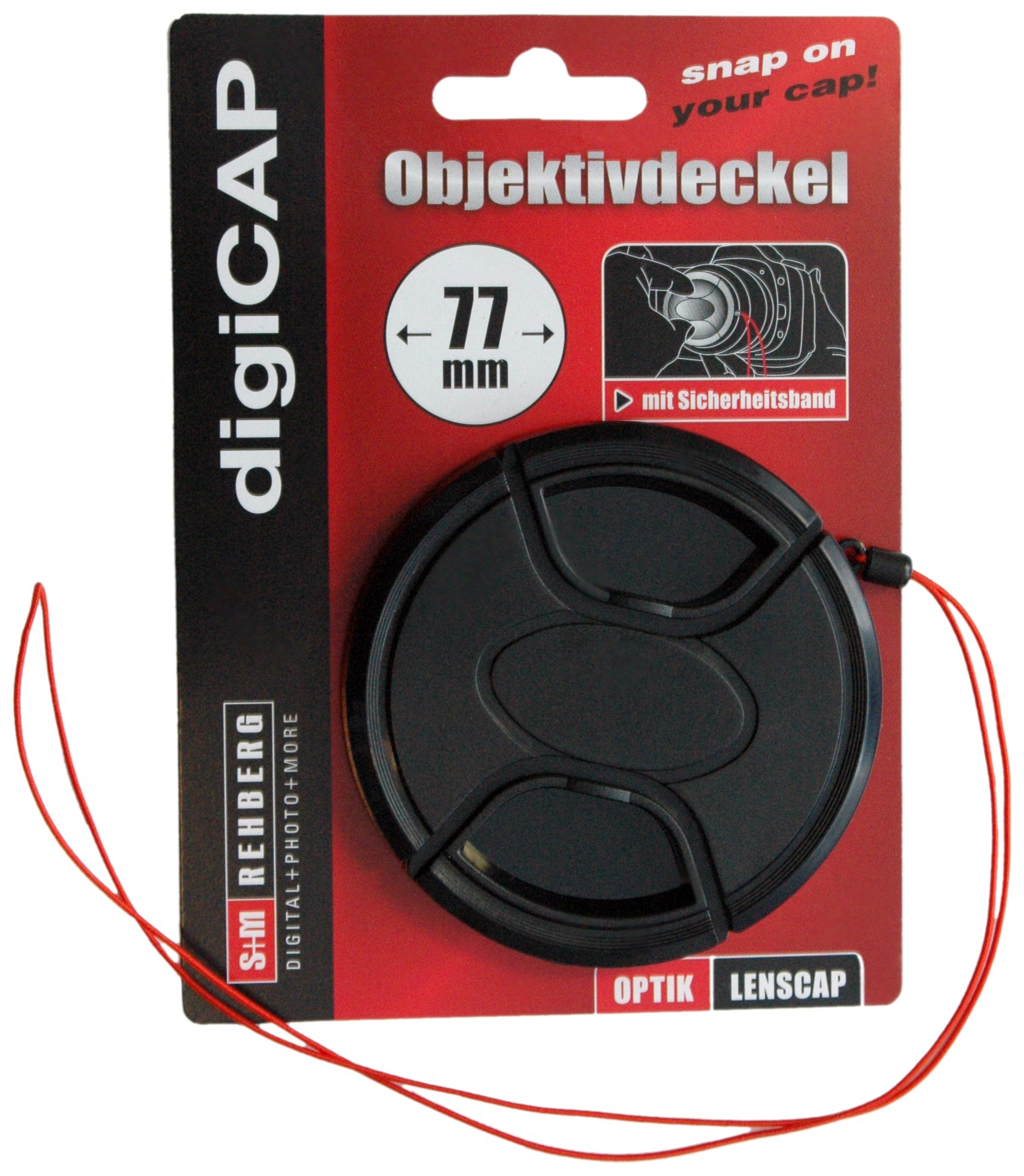 digiCAP LC E 77 Snap-On Front Lens Cap