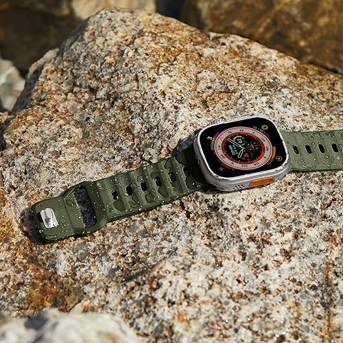 Miniatura 6 de Correas deportivas compatibles con Apple Watch Ultra 2Apple Watch Ultra Band de 1.929 in 1.772 in 1.732 in 1.654 in para hombres, correas de