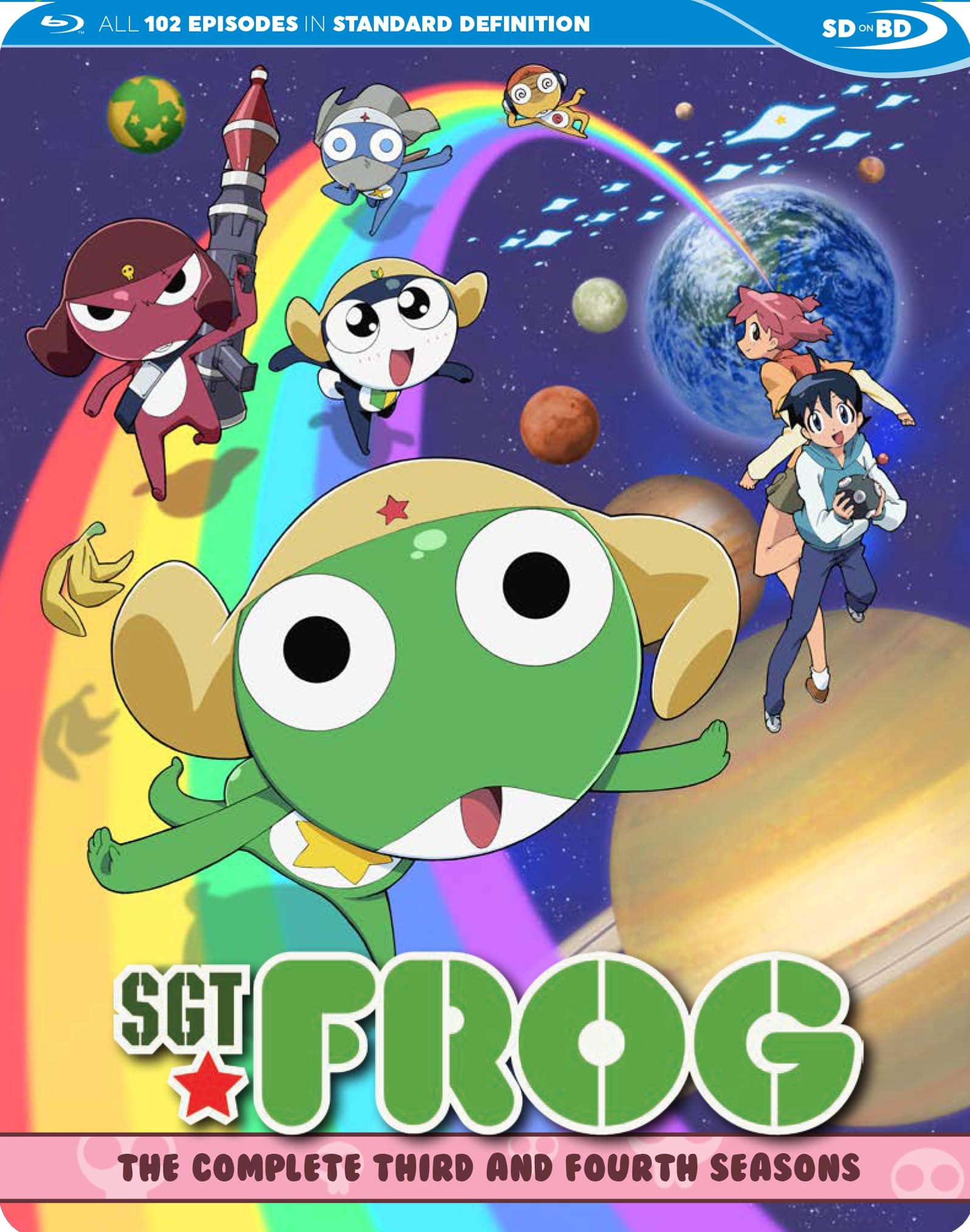 Sgt Frog Seasons 3 and 4 SDBD