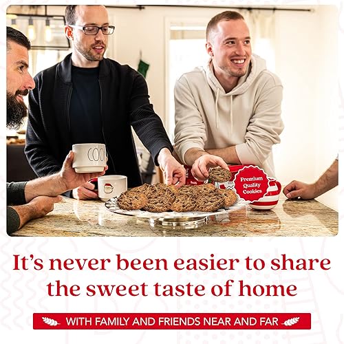 Miniatura 6 de Latas de galletas frescas y horneadas para regalar de Davids Cookies.