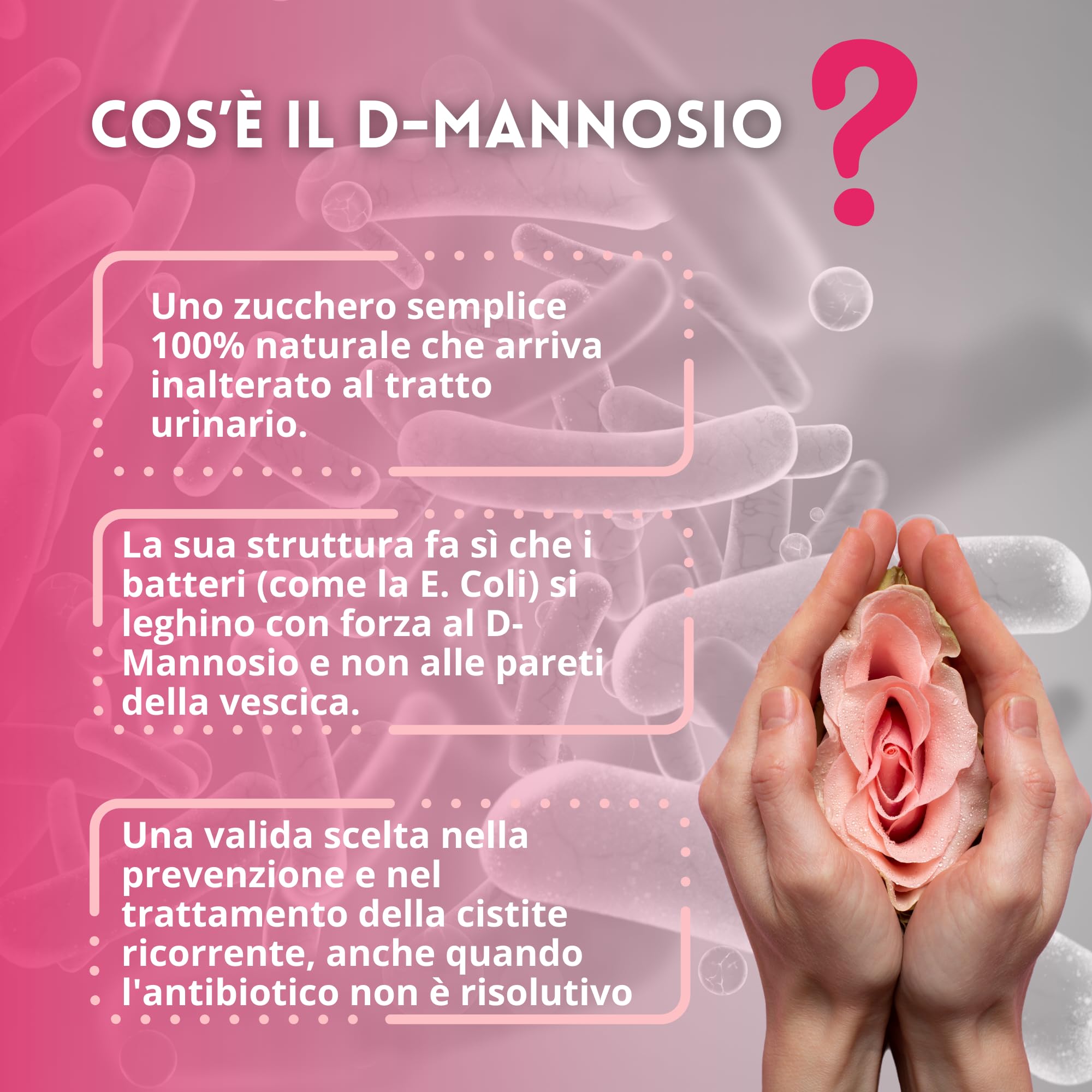 D Mannosio Puro Cistite 2100mg per Vie Urinarie Donna 180cpr - con Mirtillo Rosso, Agrimonia, Lactobacillus e Inulina, Acido Ialuronico e Rame