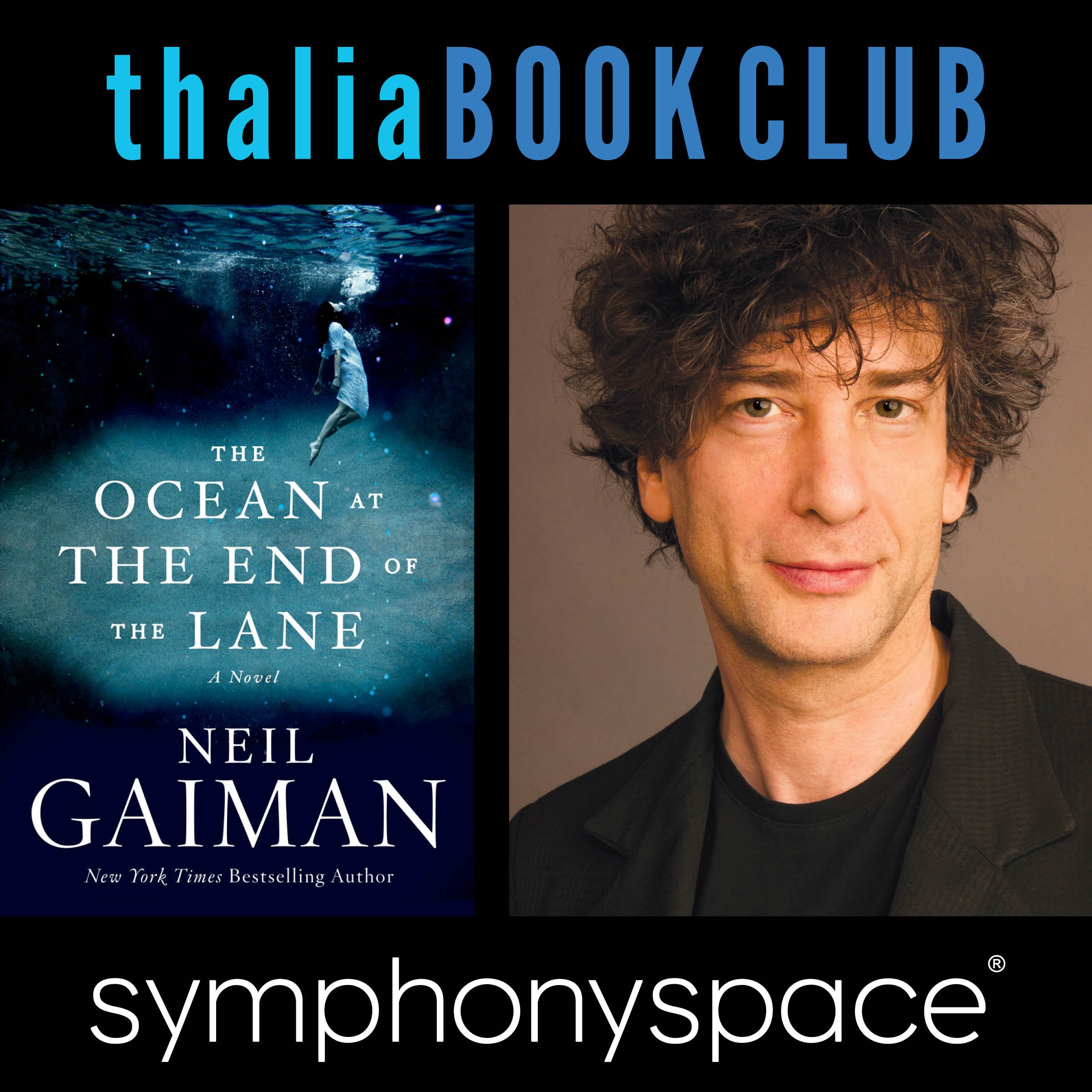 Cover art for Thalia Book Club: Neil Gaiman, The Ocean at the End of the Lane