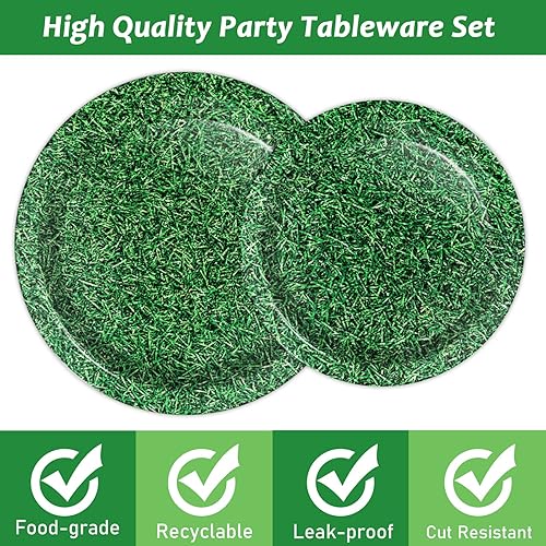 Vista 65 de gisgfim 96 Pcs Thanksgiving Fall Plates and Napkins Party Supplies Autumn Leaves Tableware Set Thanksgiving Pumpkin Maple Party Decorations Favors