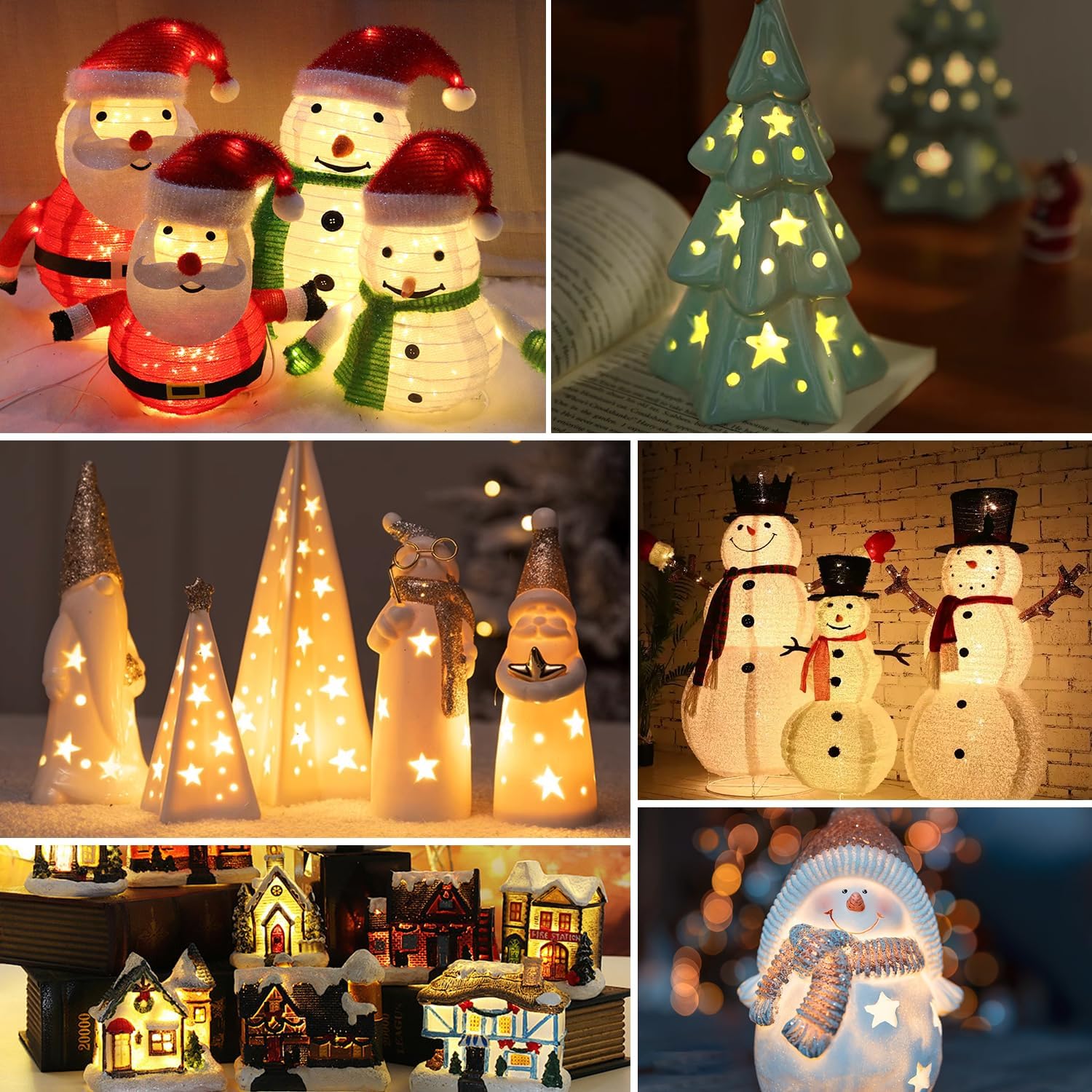 25 Pack C7 Christmas Light Bulbs Nightlight Bulb Vintage Clear Replacement Bulbs for Christmas Village Houses, Xmas Tree, Night Lights, Window Candle & String Light Bulbs Replacement, E12 Base, 5W