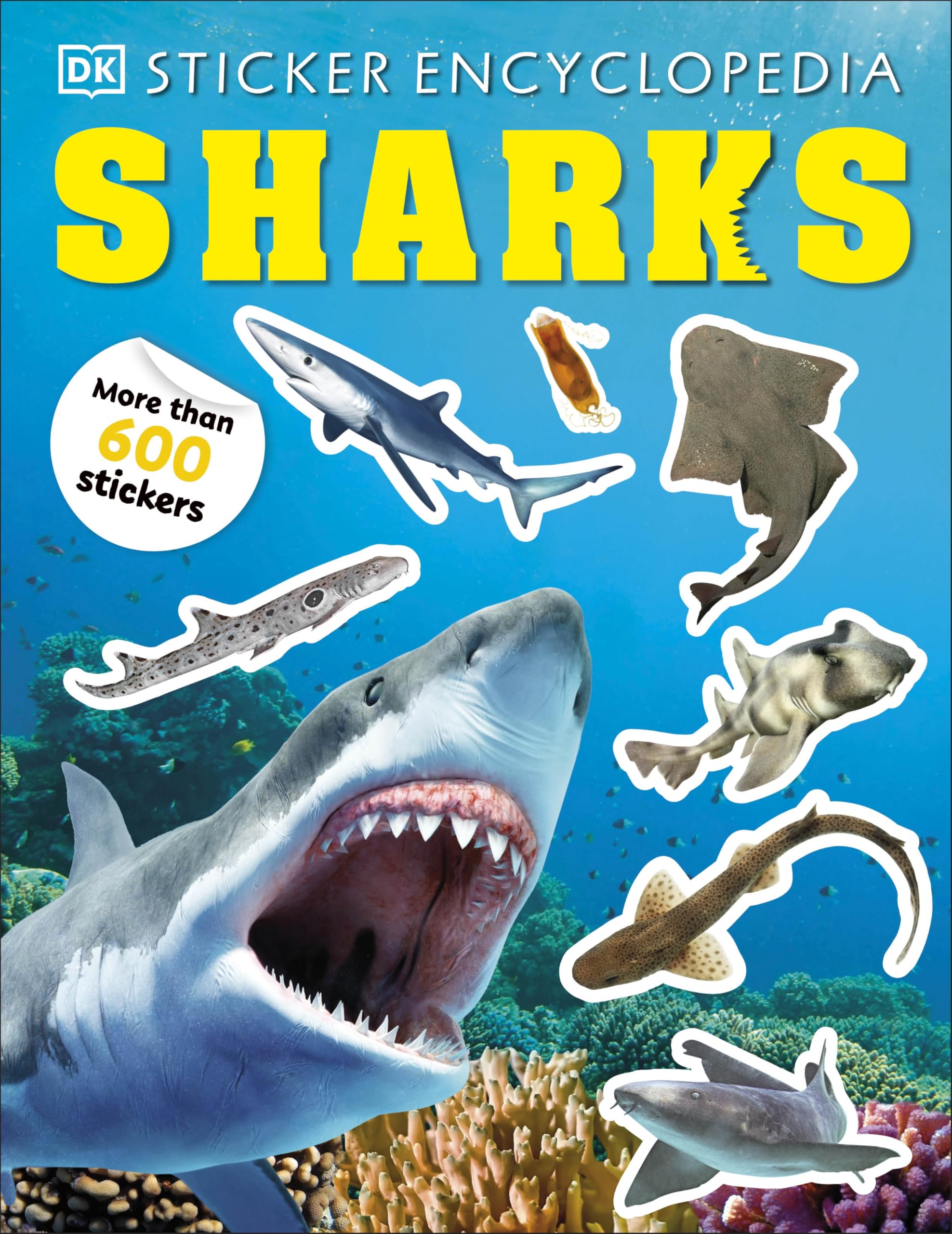 Sticker Encyclopedia Sharks: More Than 600 Stickers