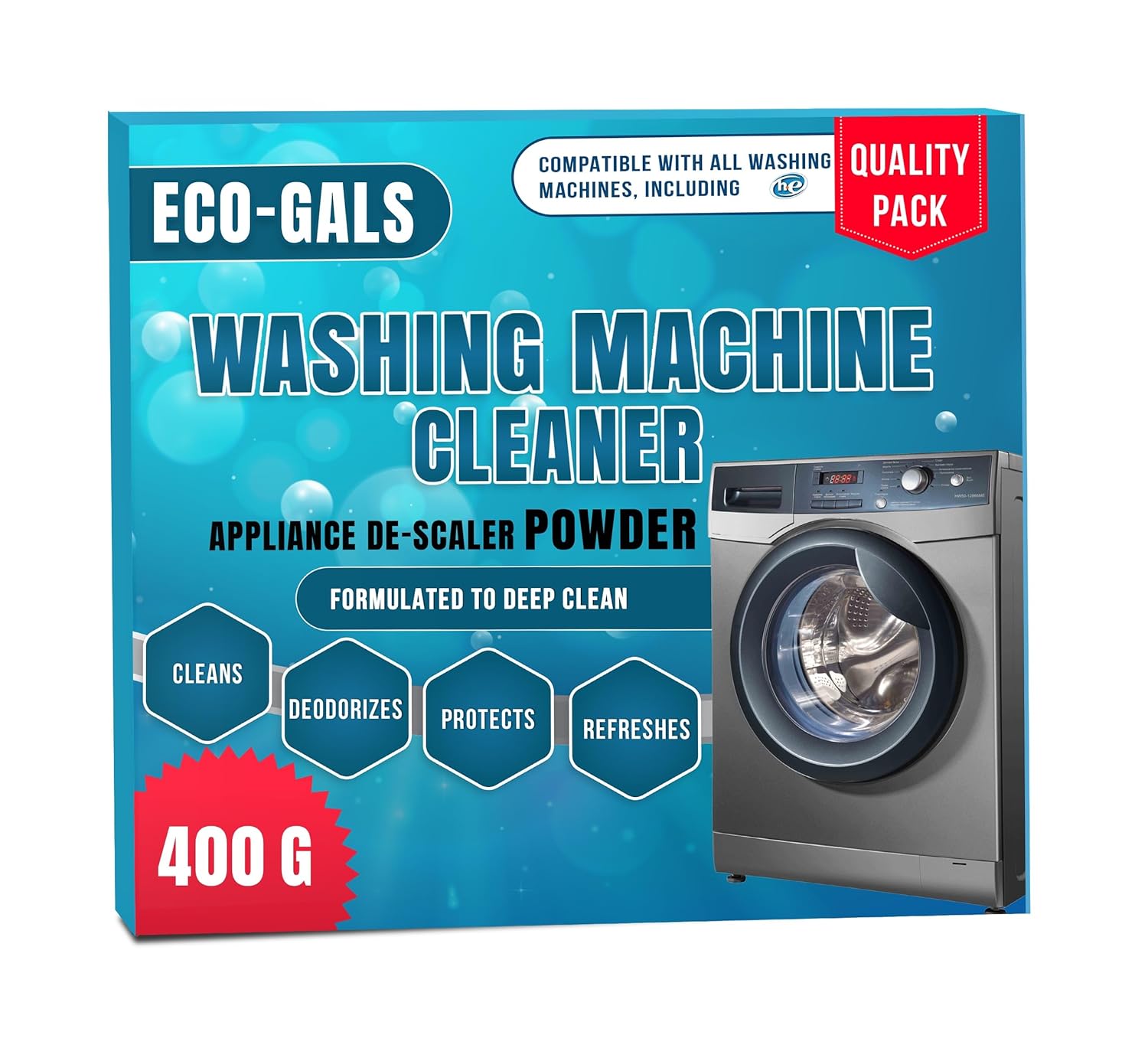 Joynest Washing Machine Descale Powder 400g, Essential for All