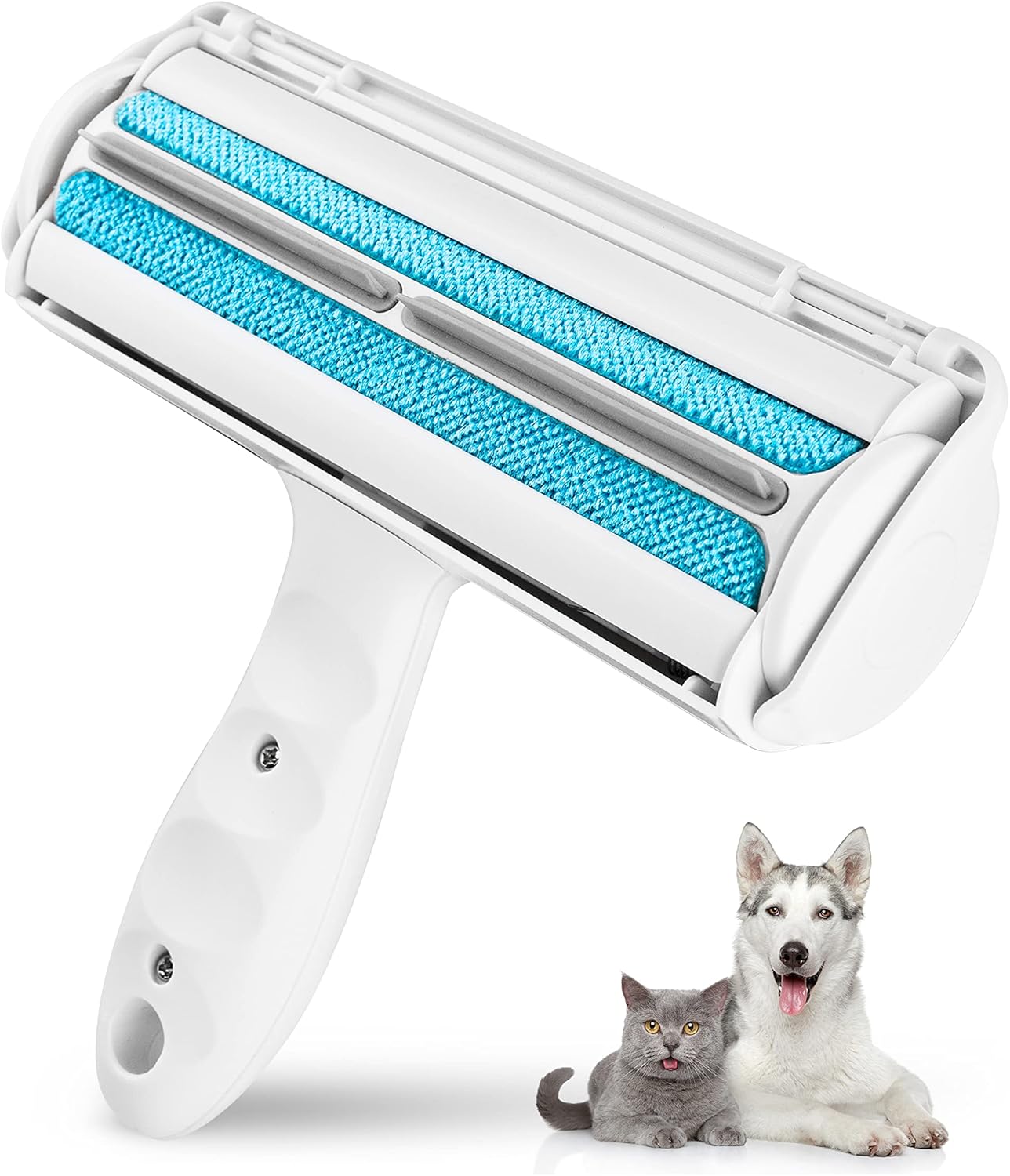 Yunik Tierhaarentferner Mit Selbstreinigungs-Station - Entfernt Katzen- & Hundehaare