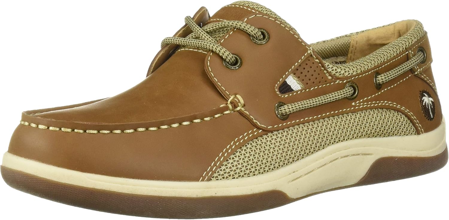 Margaritaville Men's Steady Boat Lightweight Slip On Shoes, TAN, 12