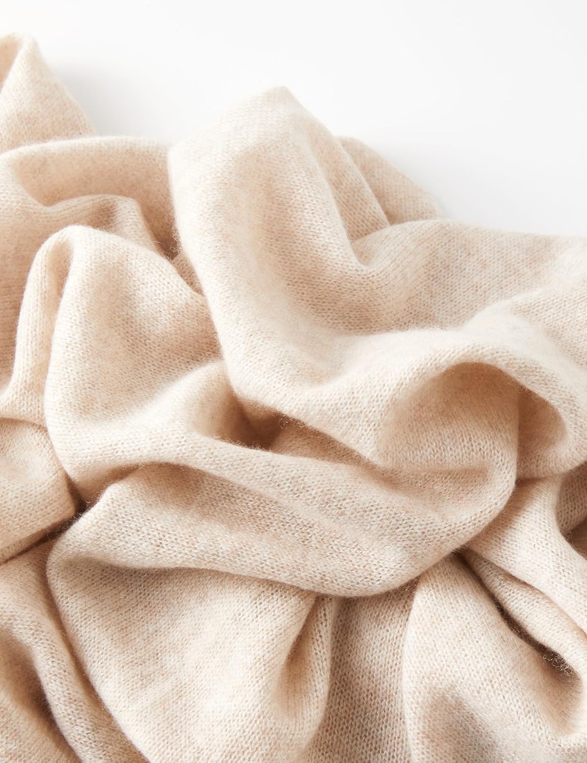 VIKIDEER 100% Cashmere Scarf Knitted Wrap Shawl Extra Large Long Scarf Stole for Women Wayfarer Travel 87"x28" - Image 5