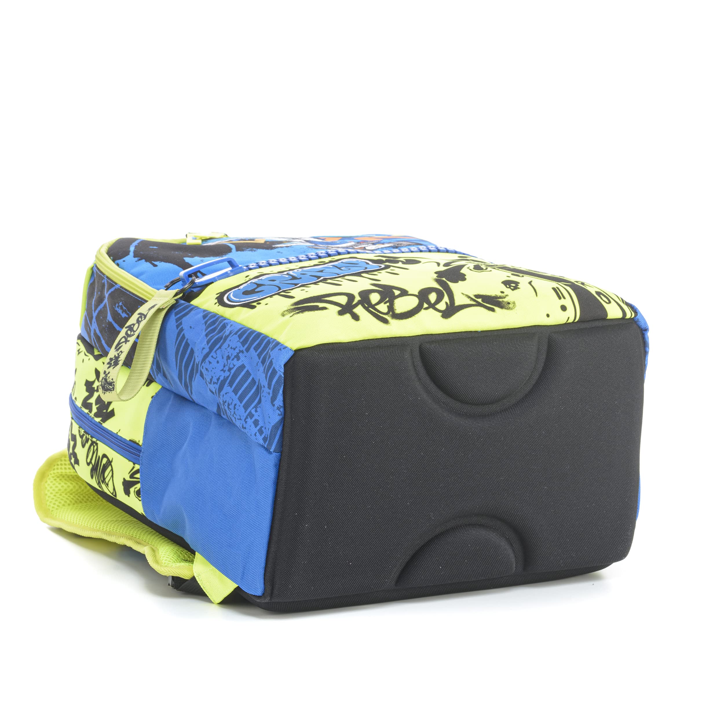 Mitama Zaino Plus, Super Fluo, Boy, Scuola e Tempo Libero, con Cappello Omaggio e Shopper