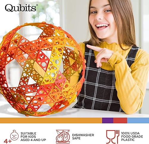 Miniatura 3 de Set de construcción con 84 piezas Mega Sets, de Qubits