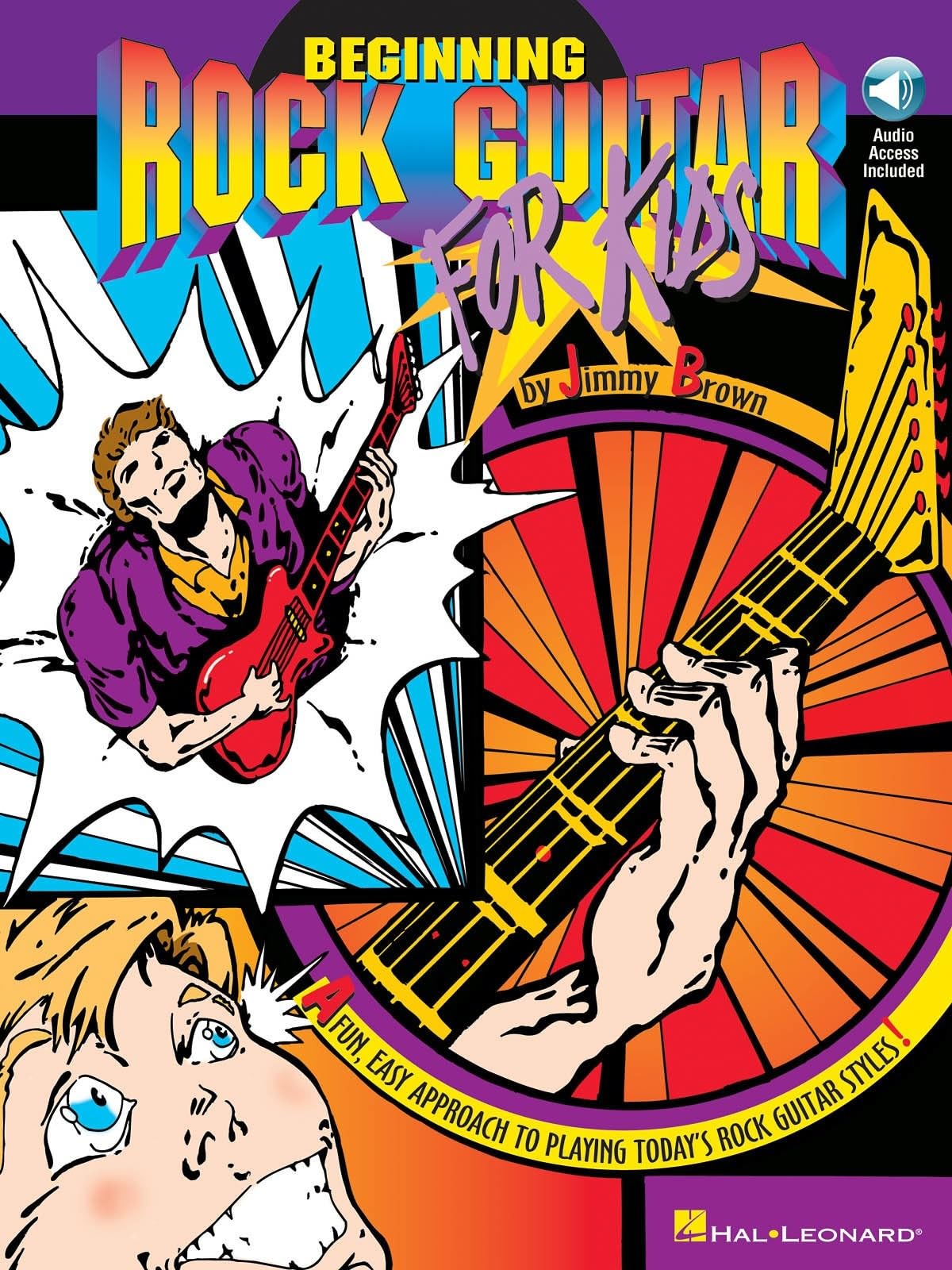Beginning Rock Guitar for Kids by Jimmy Brown - 9781423411314