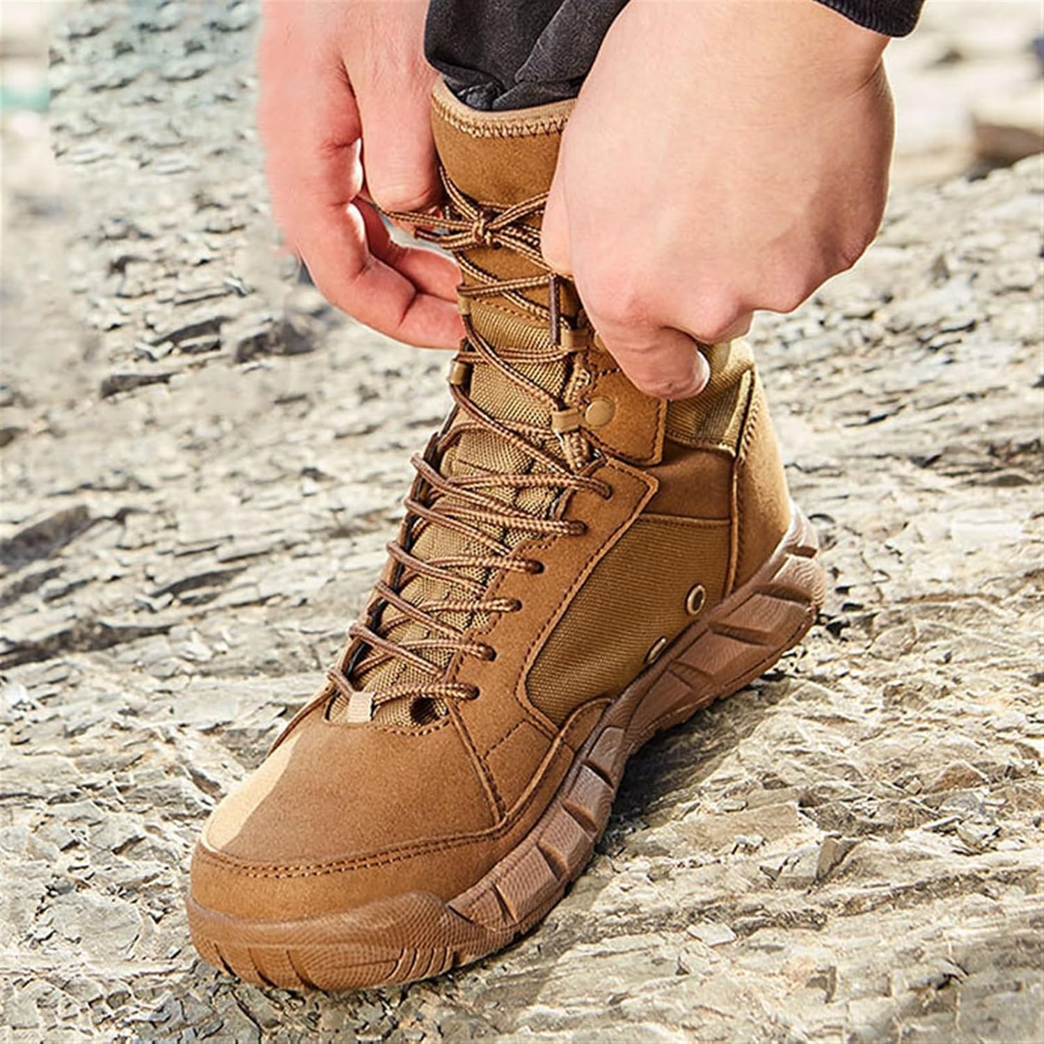 Botas De Trabalho Tácticas Militares Para Homem, Botas Tácticas Antiderrapantes Com Sola De Absorção De Choque Para Homens, Botas De Caminhada Militares Leves E… em promoção! Veja a oferta e mais achadinhos de Botas & Coturnos Masculinos 9 Hoje é o melhor dia para comprar Botas De Trabalho Tácticas Militares Para Homem, Botas Tácticas Antiderrapantes Com Sola De Absorção De Choque Para Homens, Botas De Caminhada Militares Leves E… com aquele preço maroto! Promoção! Aproveite a oferta! 9