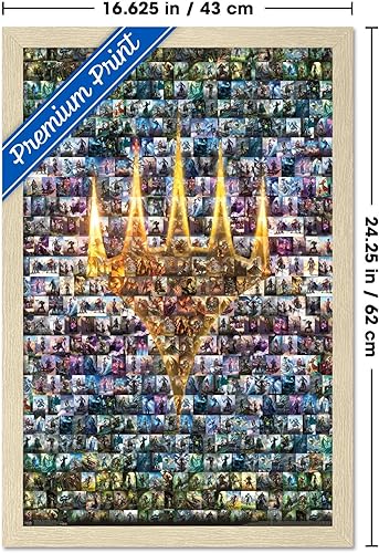 Vista 63 de Trends International Magic: The Gathering - Póster de collage de pared, 22.375 x 34 pulgadas, versión sin marco Versión sin marco,Paquete de póster