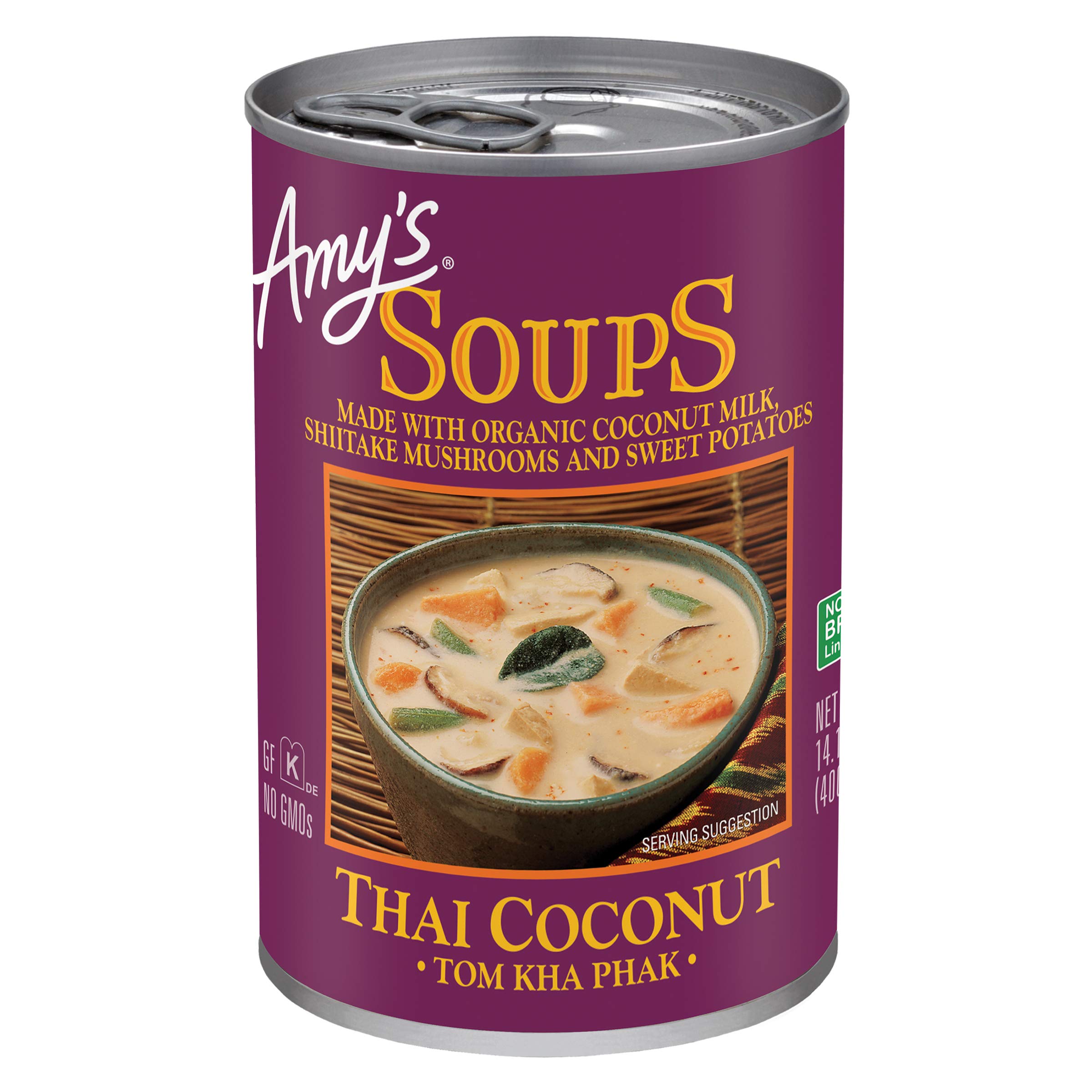 Amy's Thai Coconut Soup (Tom Kha Phak) 14.1 oz.